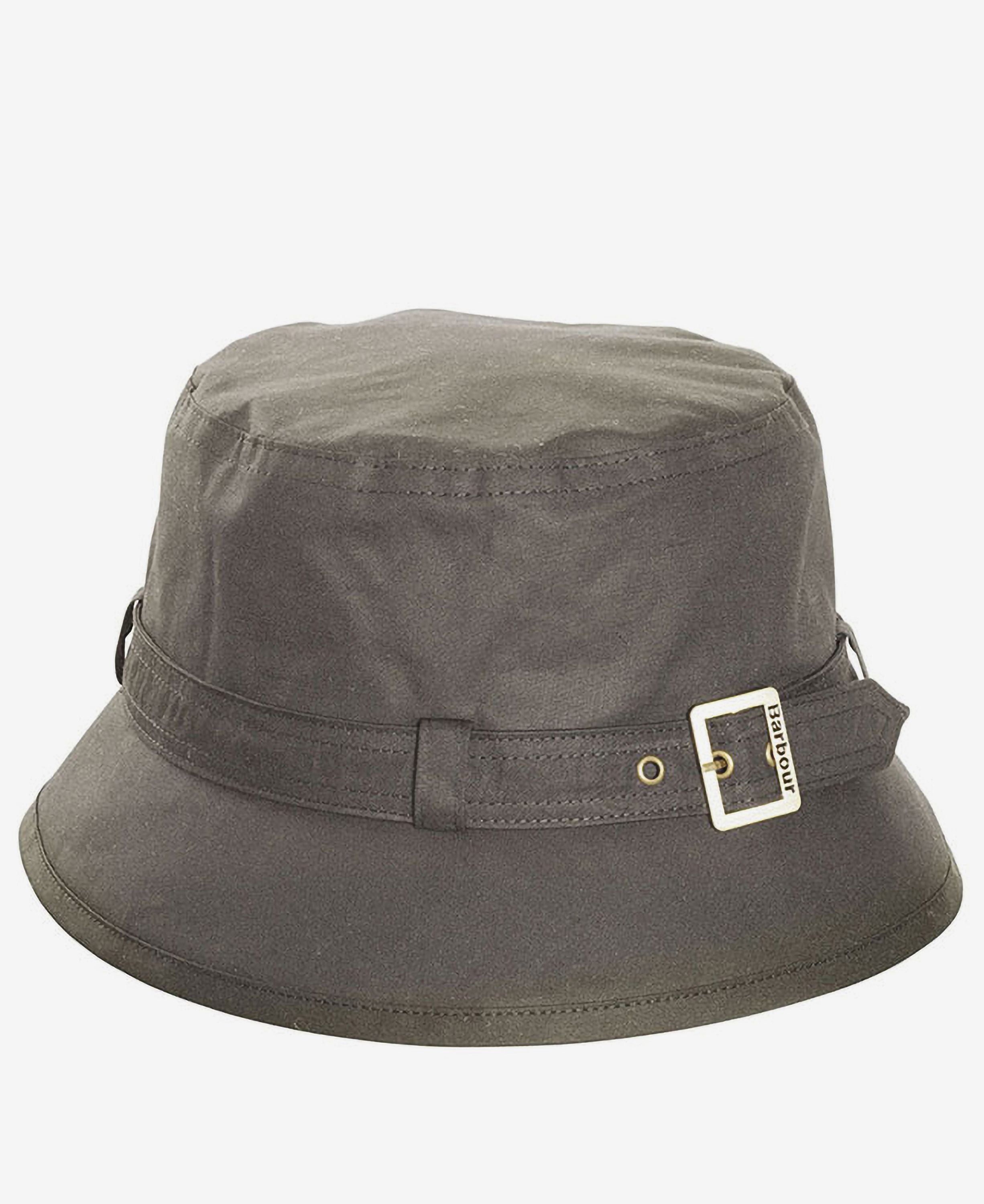 Kelso Wax Belted Women's Hat - Olive
