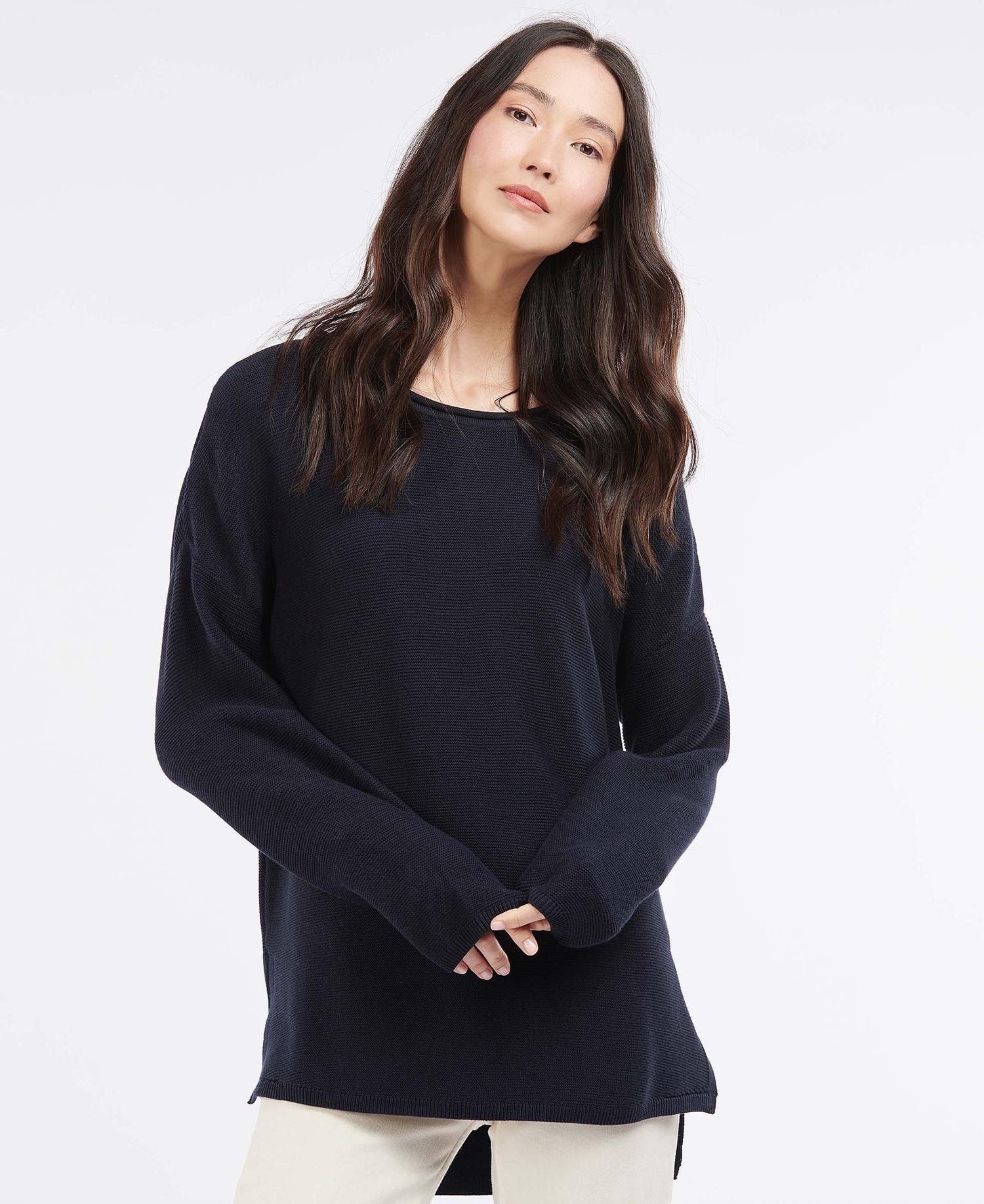 Women's Mariner Knitted Jumper - Navy