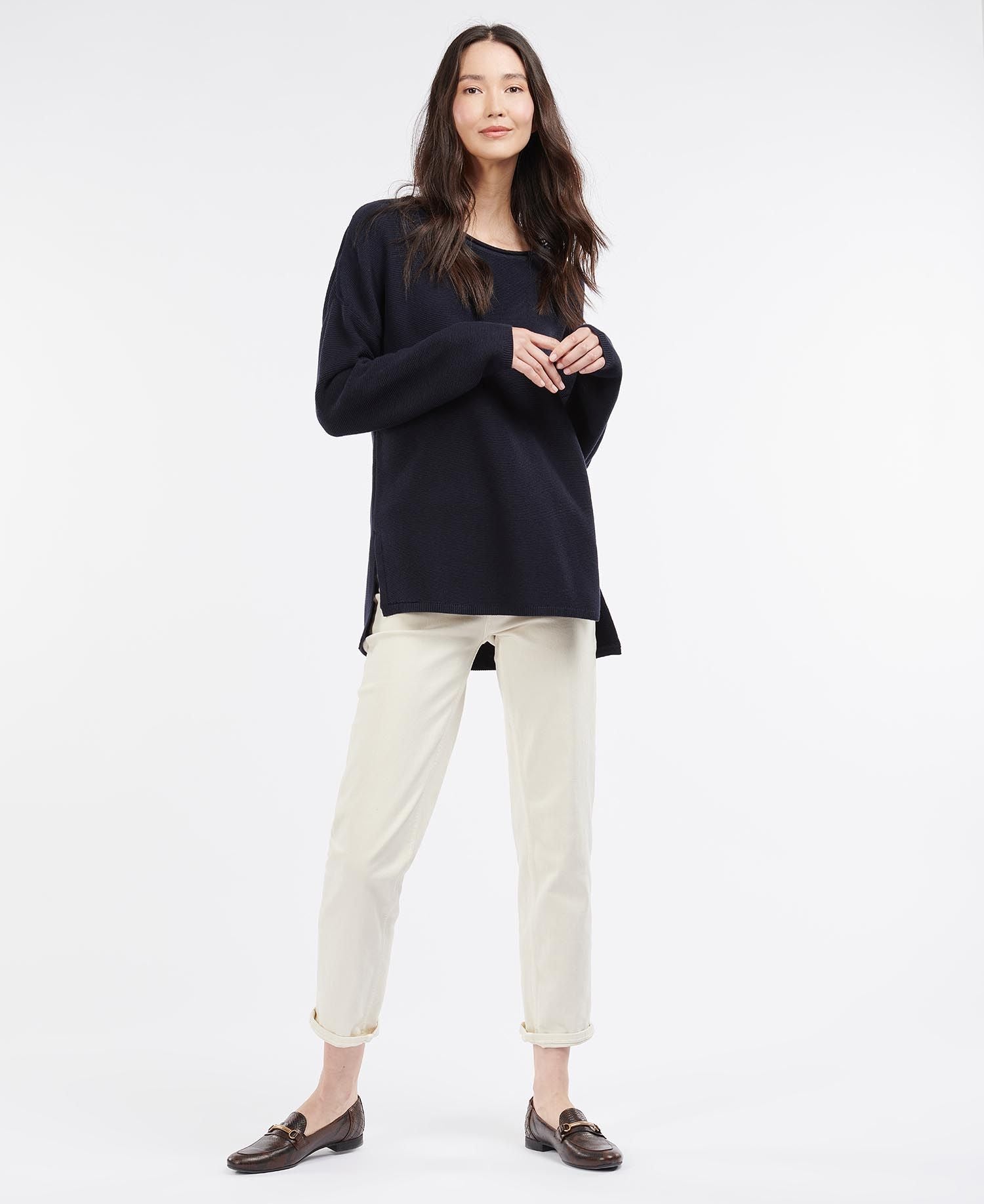 Women's Mariner Knitted Jumper - Navy