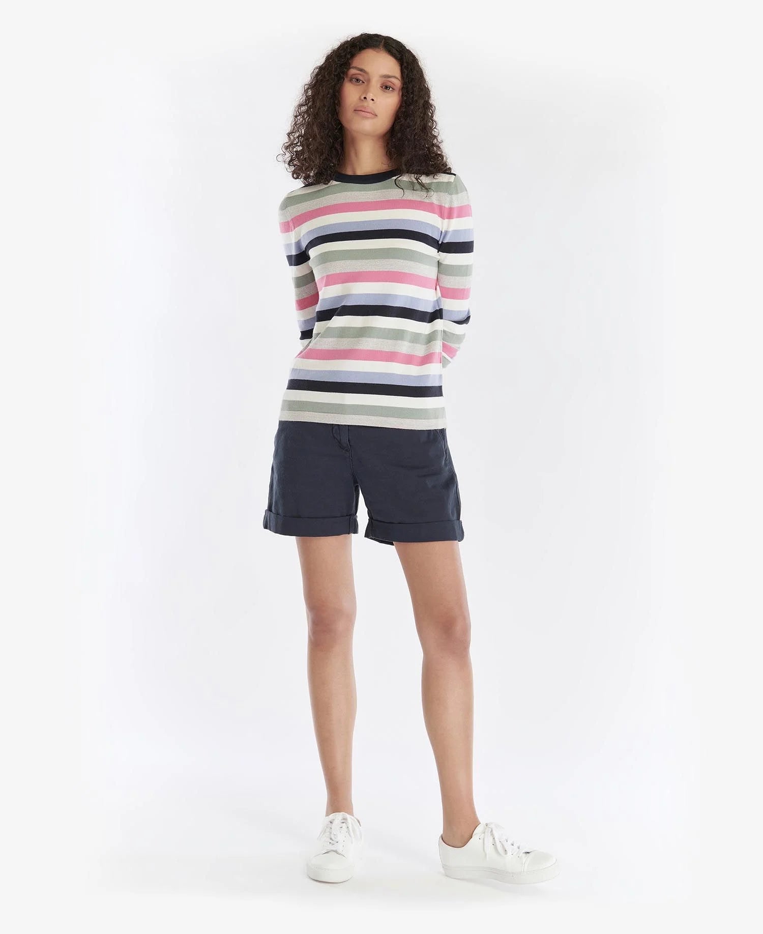 Barbour - Women's Padstow Knit Crew Neck - Off White