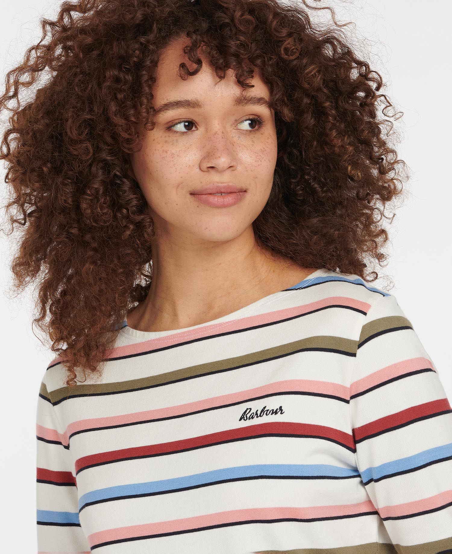 Barbour - Women's Hawkins Top - Cloud Stripe