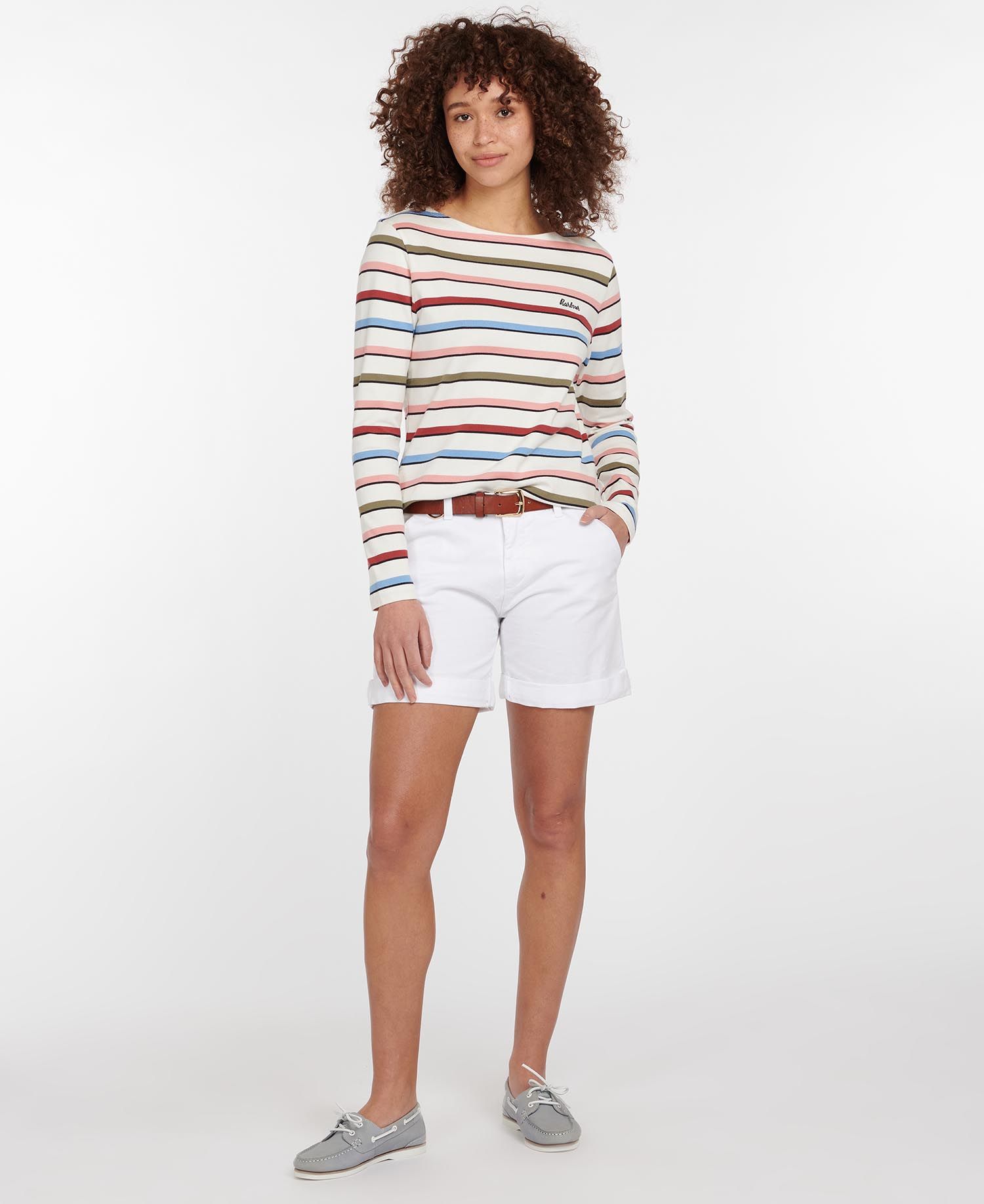 Barbour - Women's Hawkins Top - Cloud Stripe