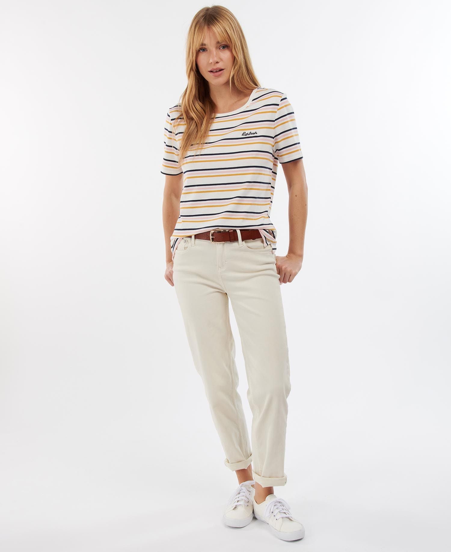 Barbour - Women's Picnic Top - Cloud Stripe