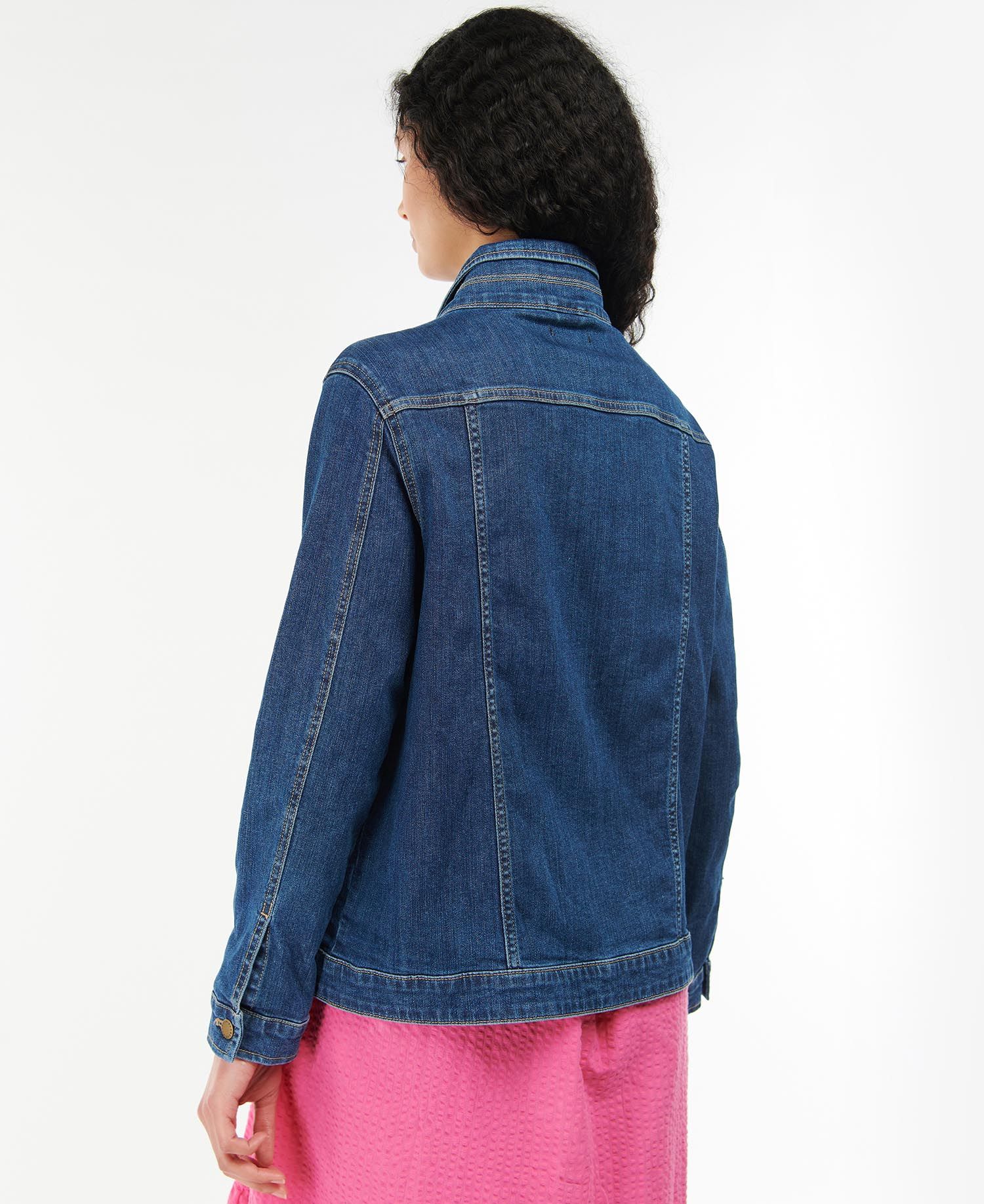 Barbour - Women's Willowherb Denim Jacket Mid Wash