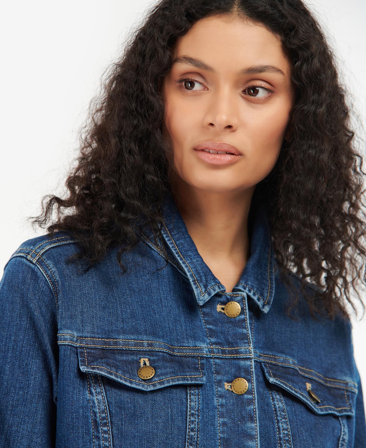 Barbour - Women's Willowherb Denim Jacket Mid Wash
