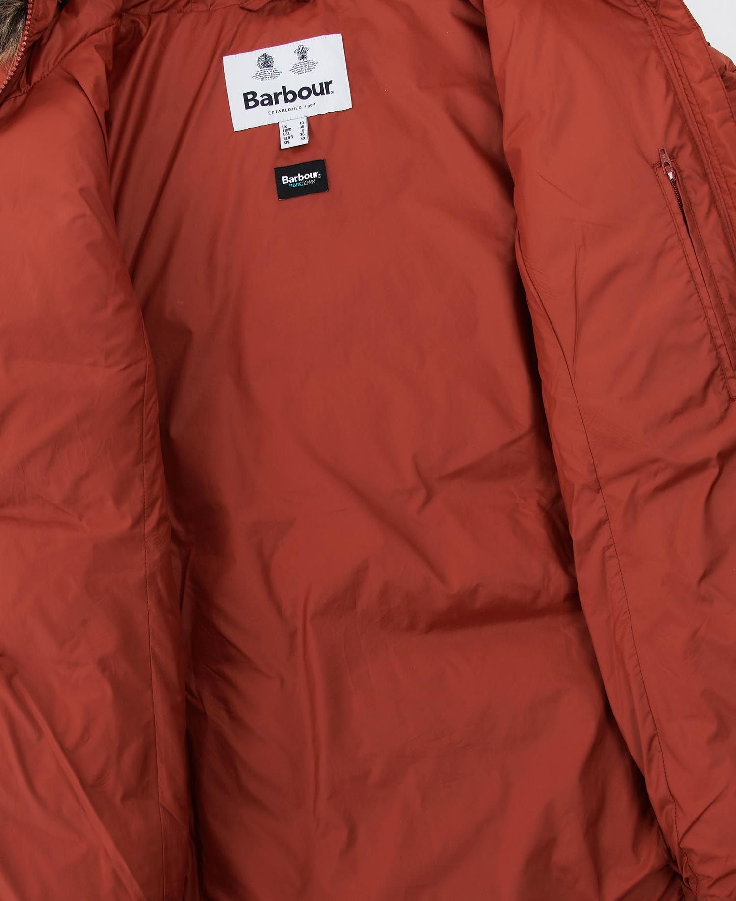 Women's Midhurst Quilted Jacket - Burnt Henna