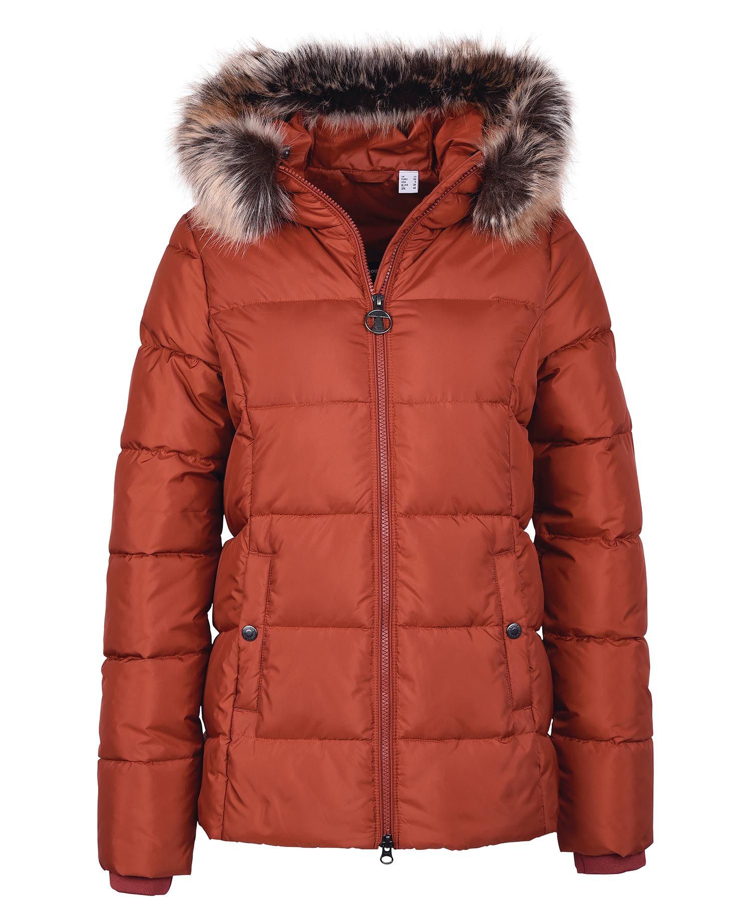 Women's Midhurst Quilted Jacket - Burnt Henna