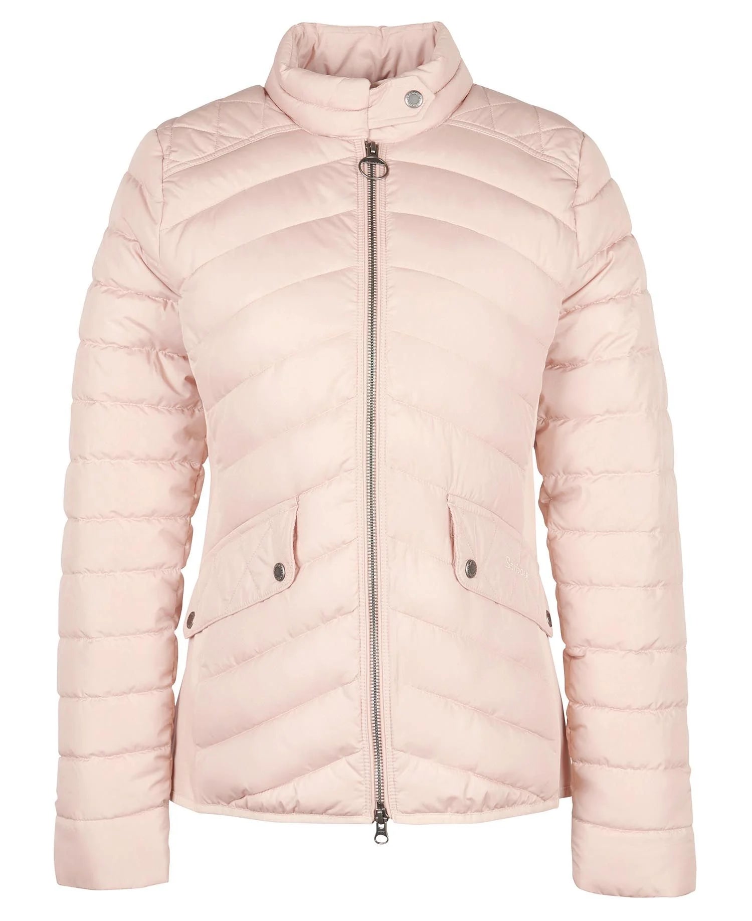 Women's Stretch Cavalry Quilted Jacket - Rose Dust