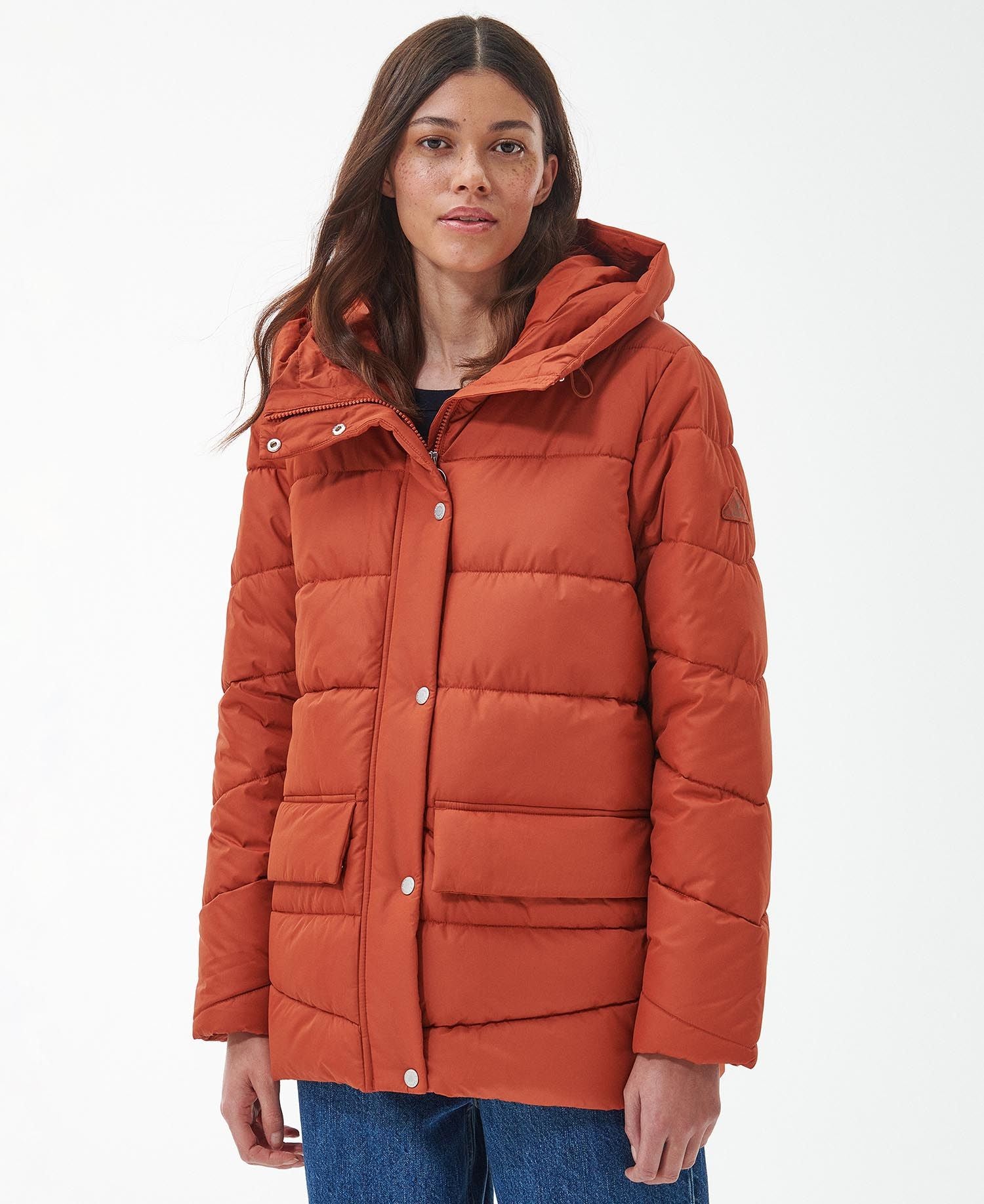 Bracken Quilted Jacket - Spiced Pumpkin