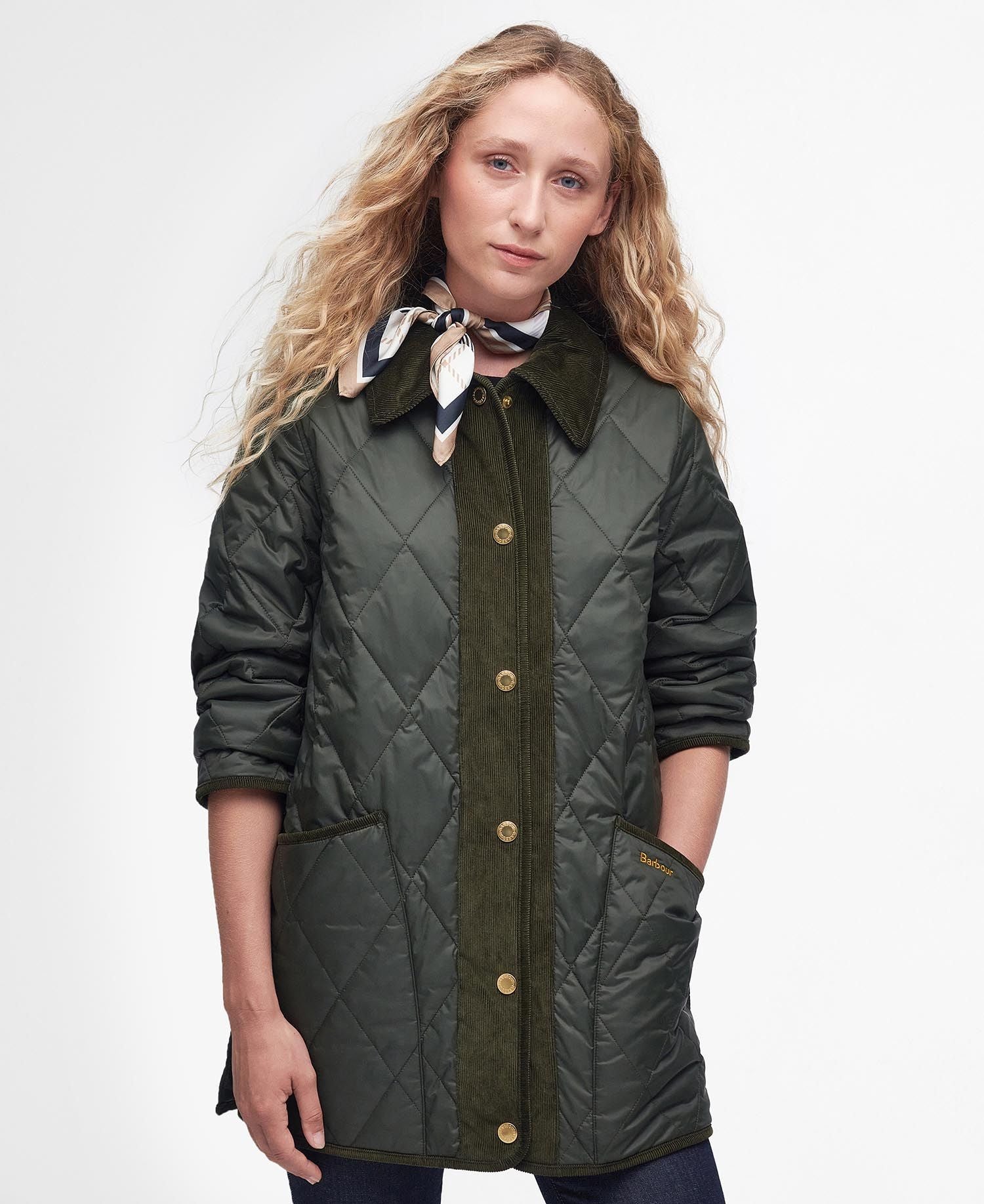 Highcliffe Quilted Jacket - Sage