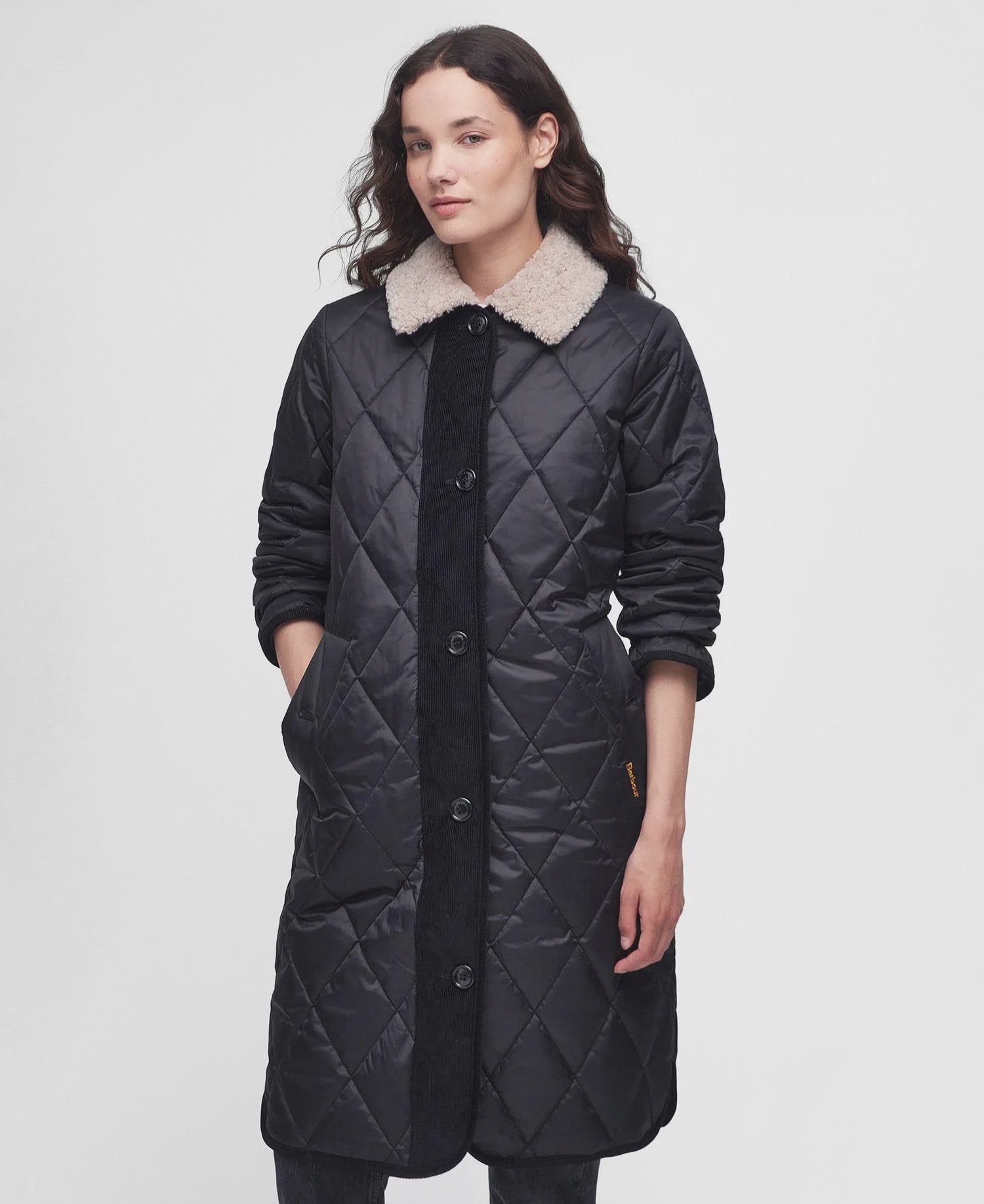 Mulgrave Quilted Jacket - Black/Ancient