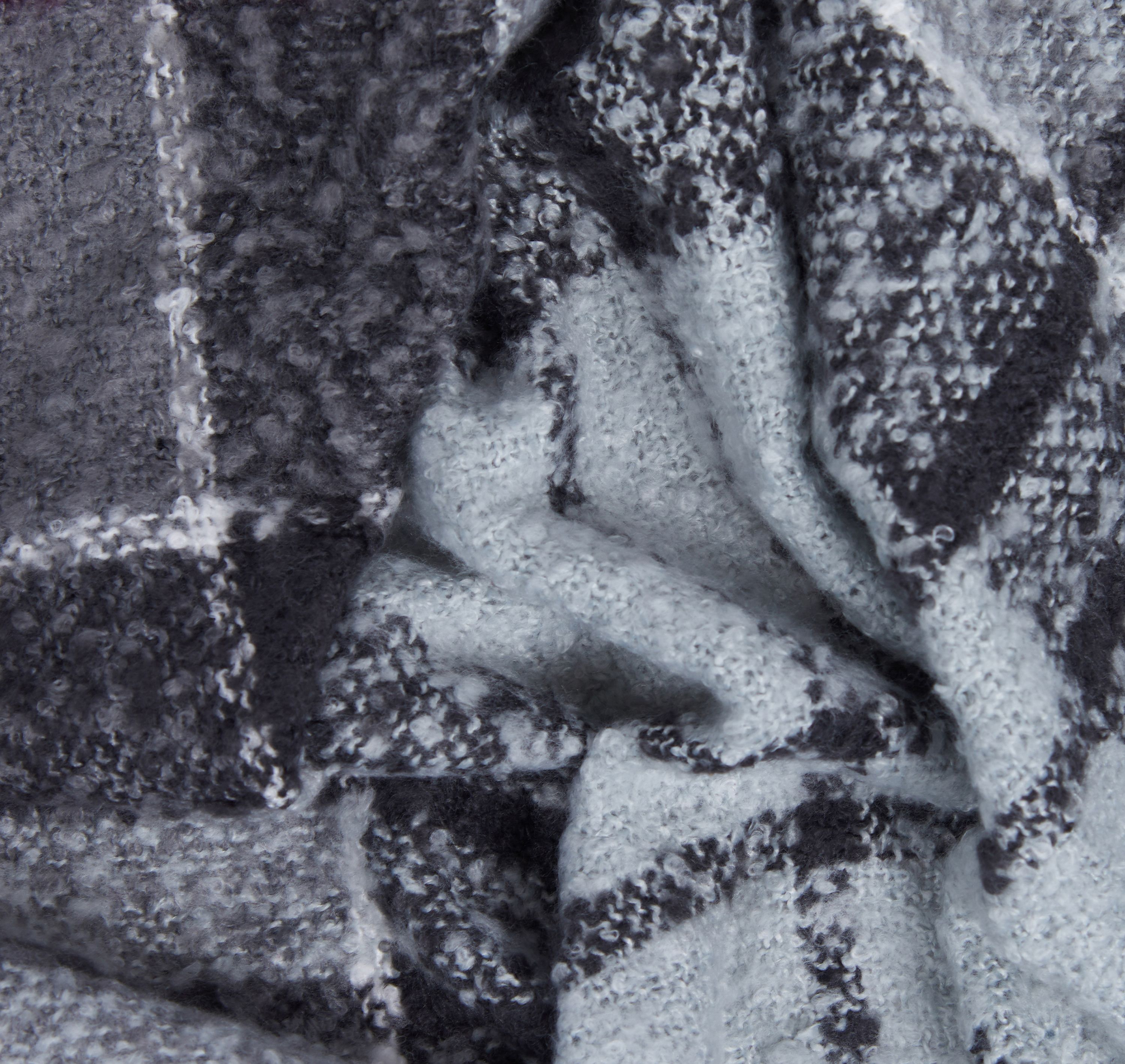 Boucle Scarf in Grey Juniper