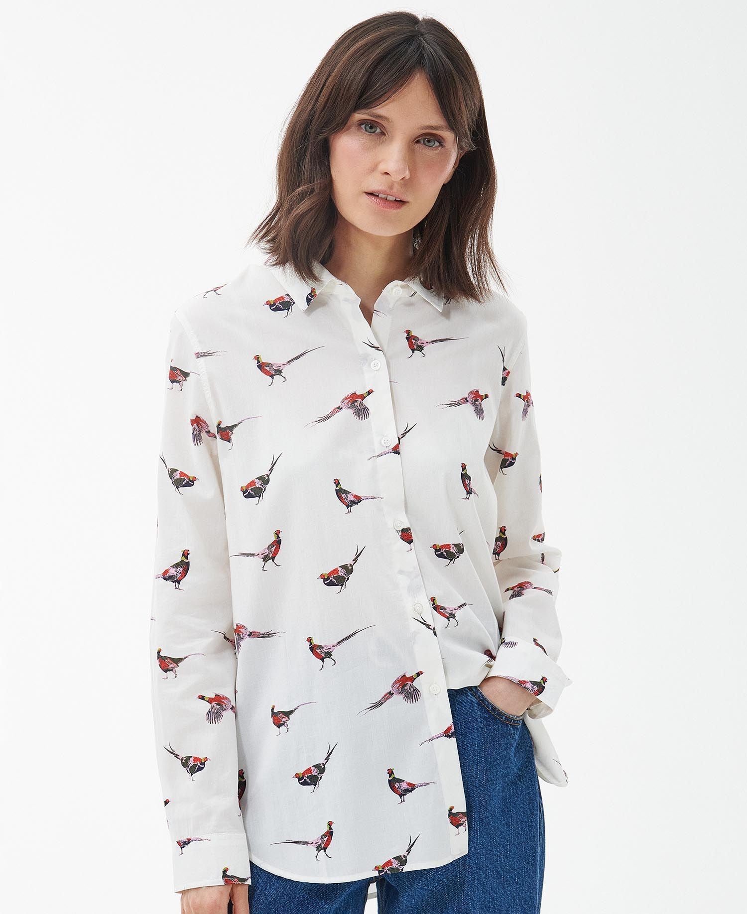 Safari Relaxed Shirt - Off White Country