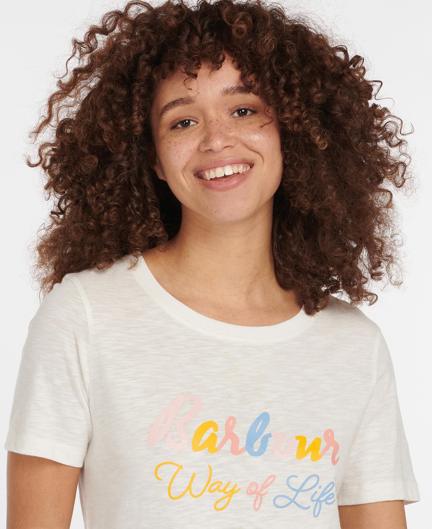 Barbour - Women's Sandridge T- Shirt - Cloud