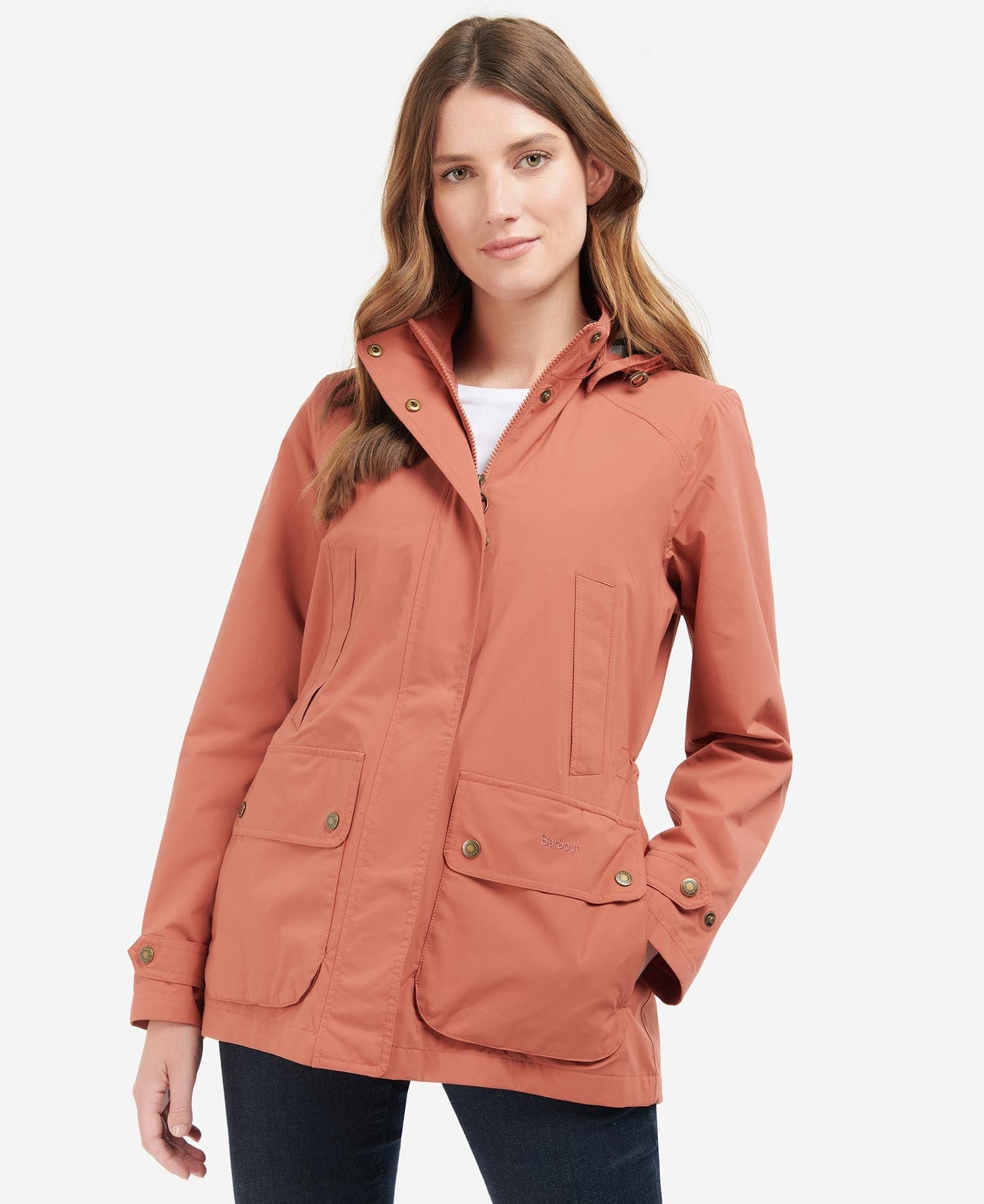 Women's Clyde  Waterproof Jacket - Gerbera/Dress