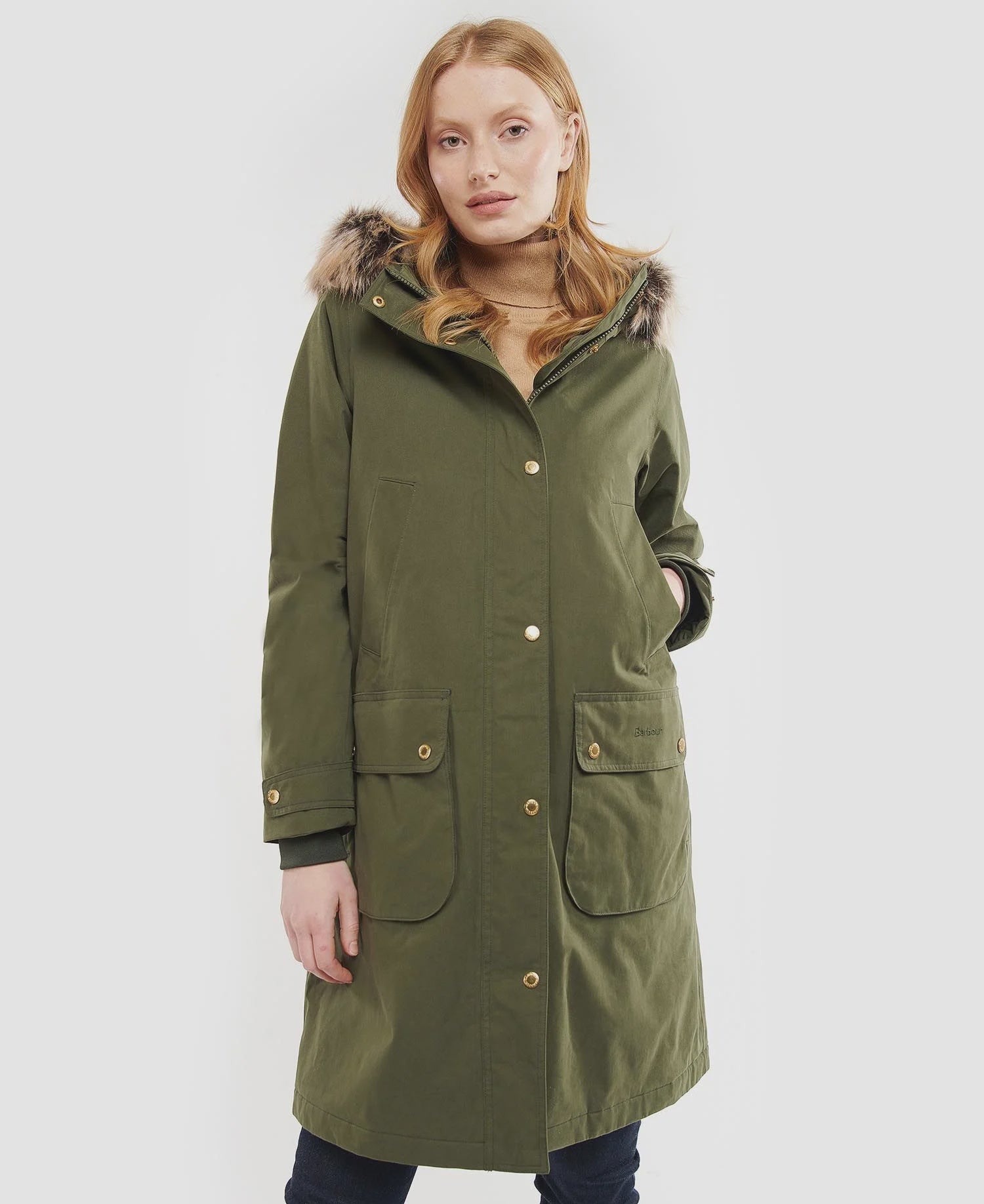 Women's Scarlet Waterproof Jacket - Olive