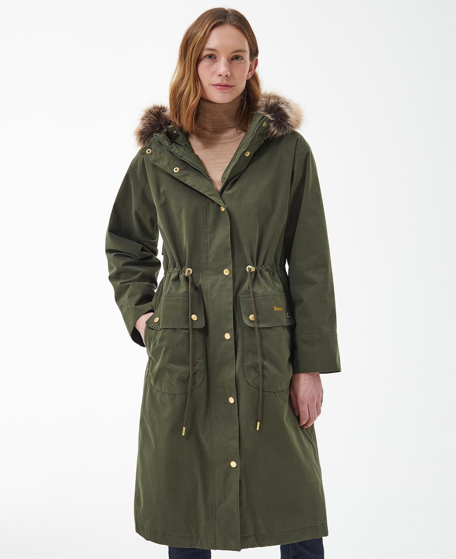 Deer Waterproof Jacket - Olive Classic