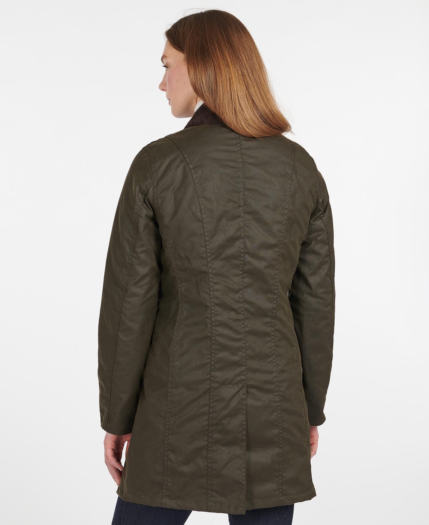 Women's Belsay Wax Jacket - Olive