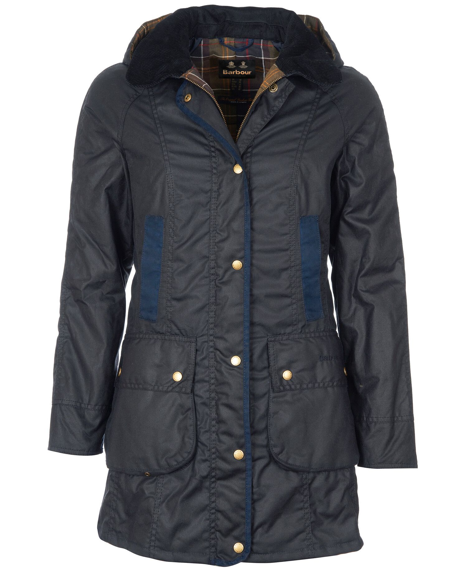 Women's Bower Wax Jacket - Navy