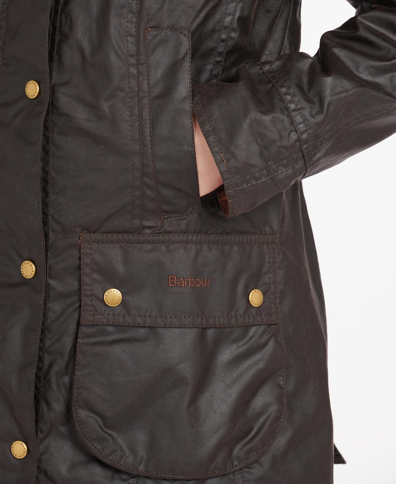 Women's Beadnell Wax Jacket - Rustic