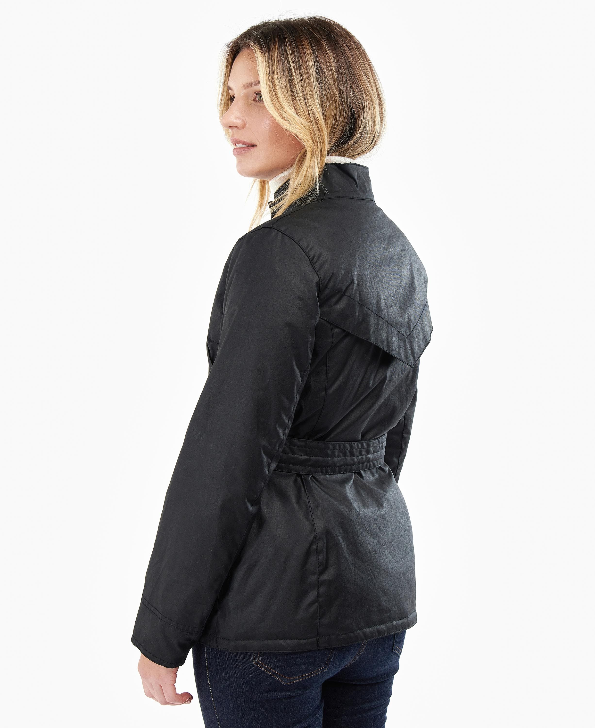 Barbour - Women's Montgomery Wax - Black