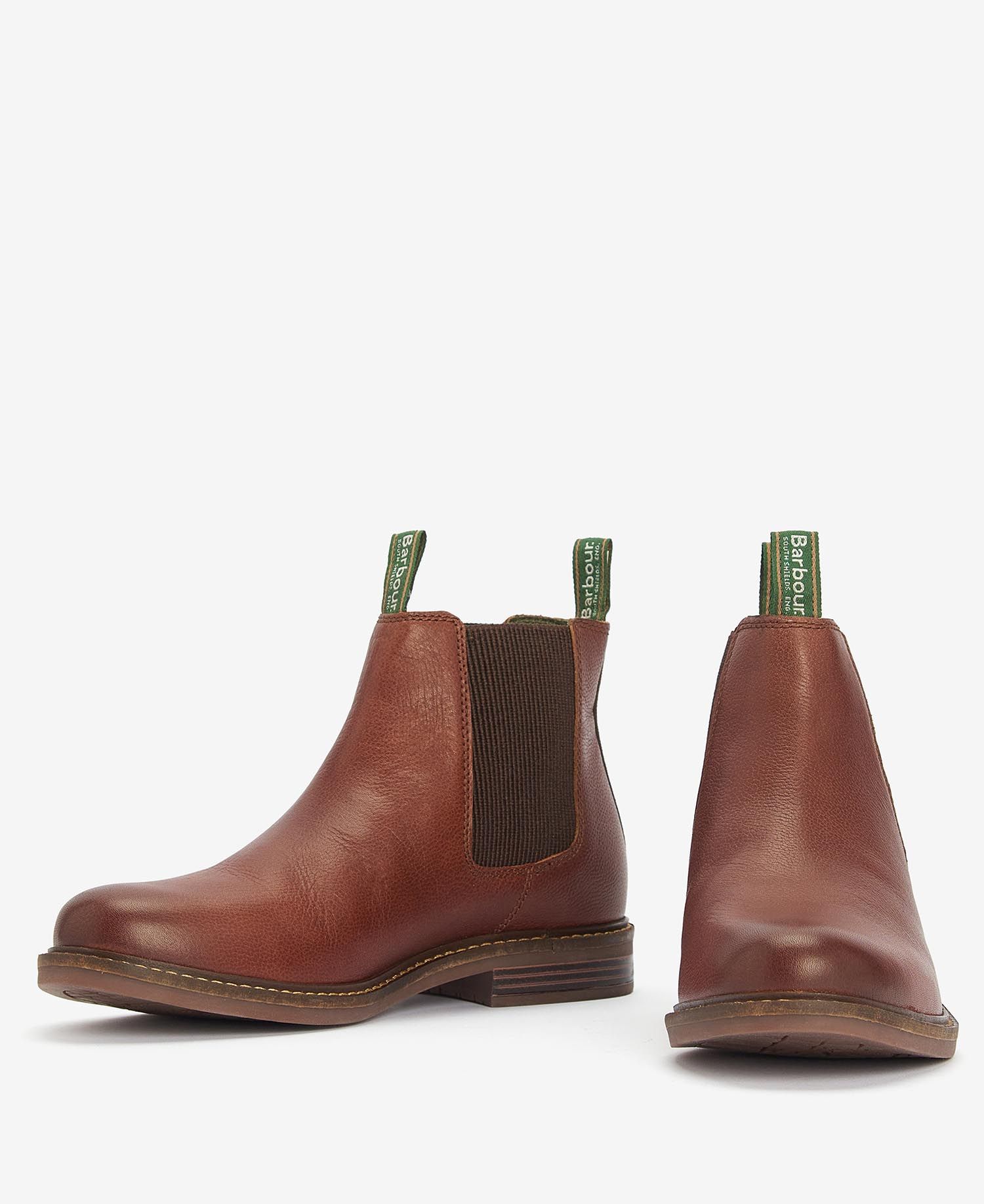 Men’s Farsley Chelsea Boots - Teak