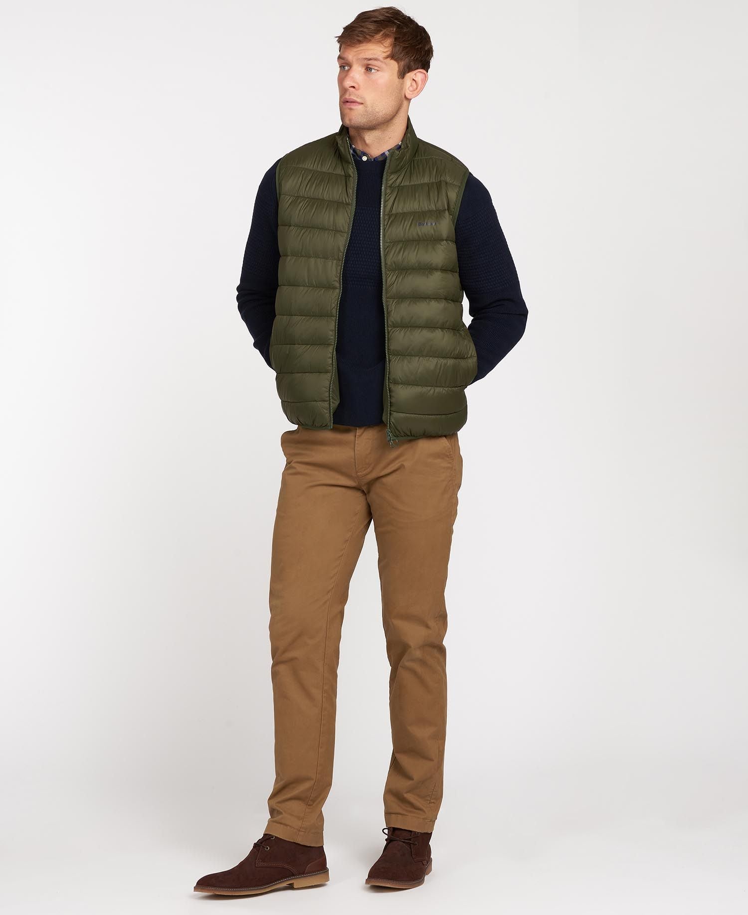 Men's Bretby Gilet - Olive