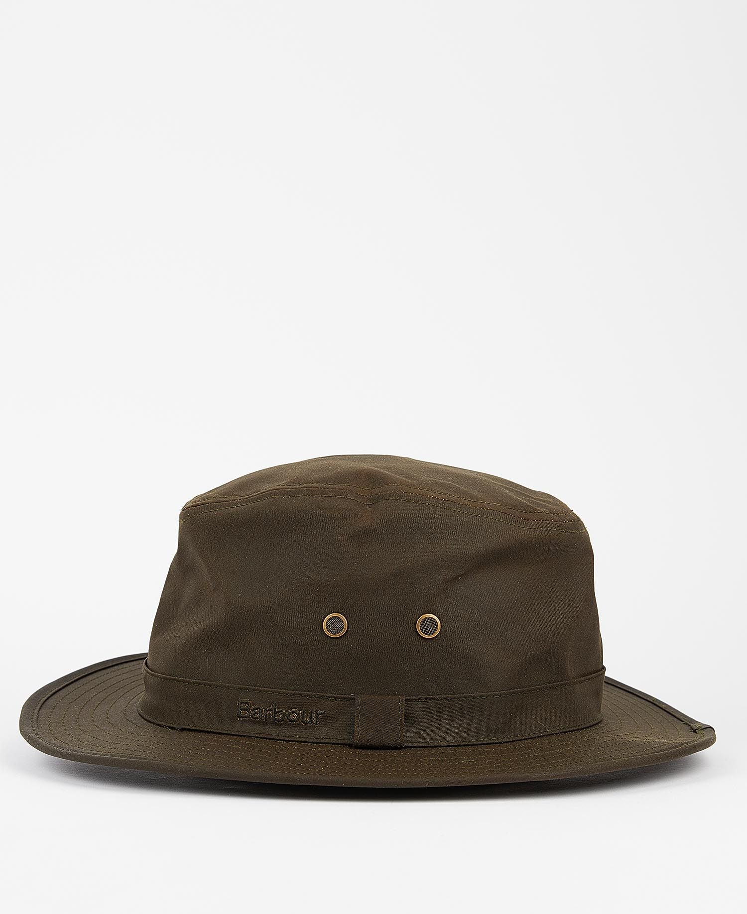 Dawson Wax Safari Hat - Olive