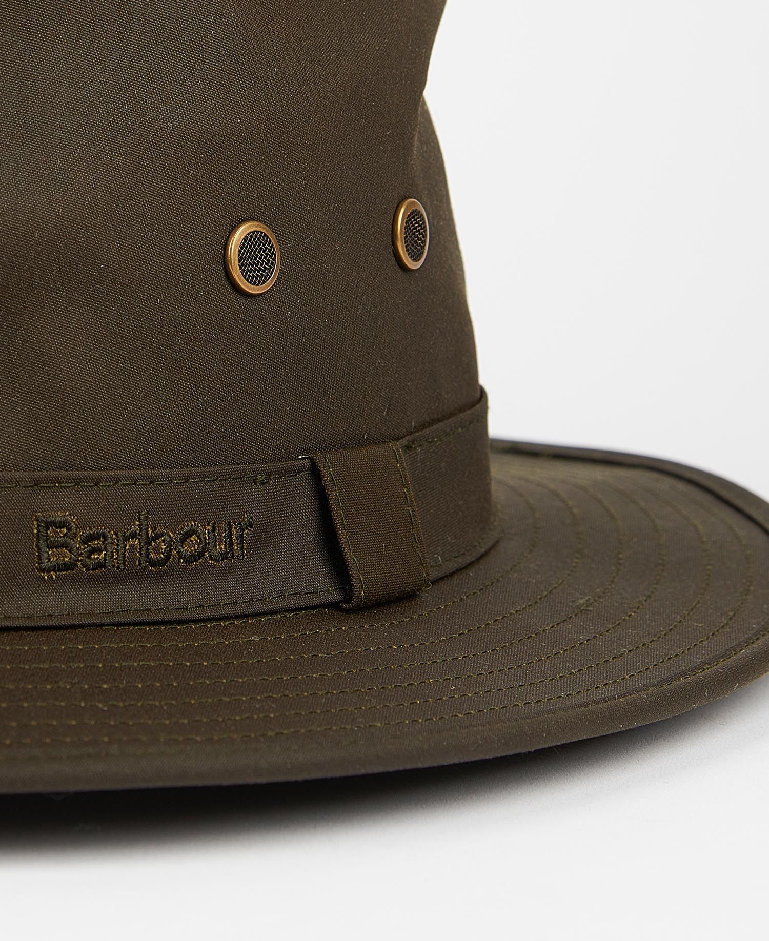 Dawson Wax Safari Hat - Olive