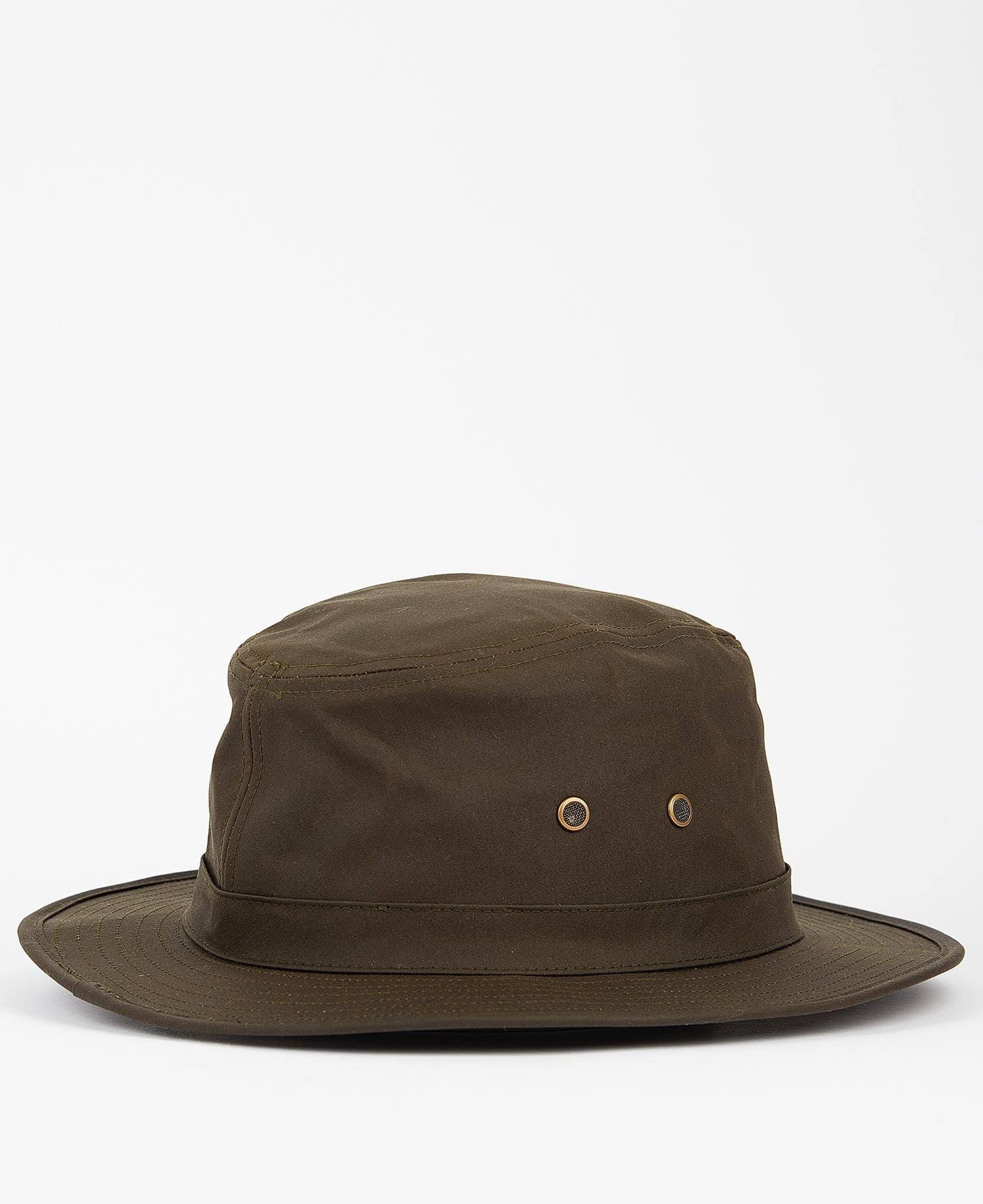 Dawson Wax Safari Hat - Olive