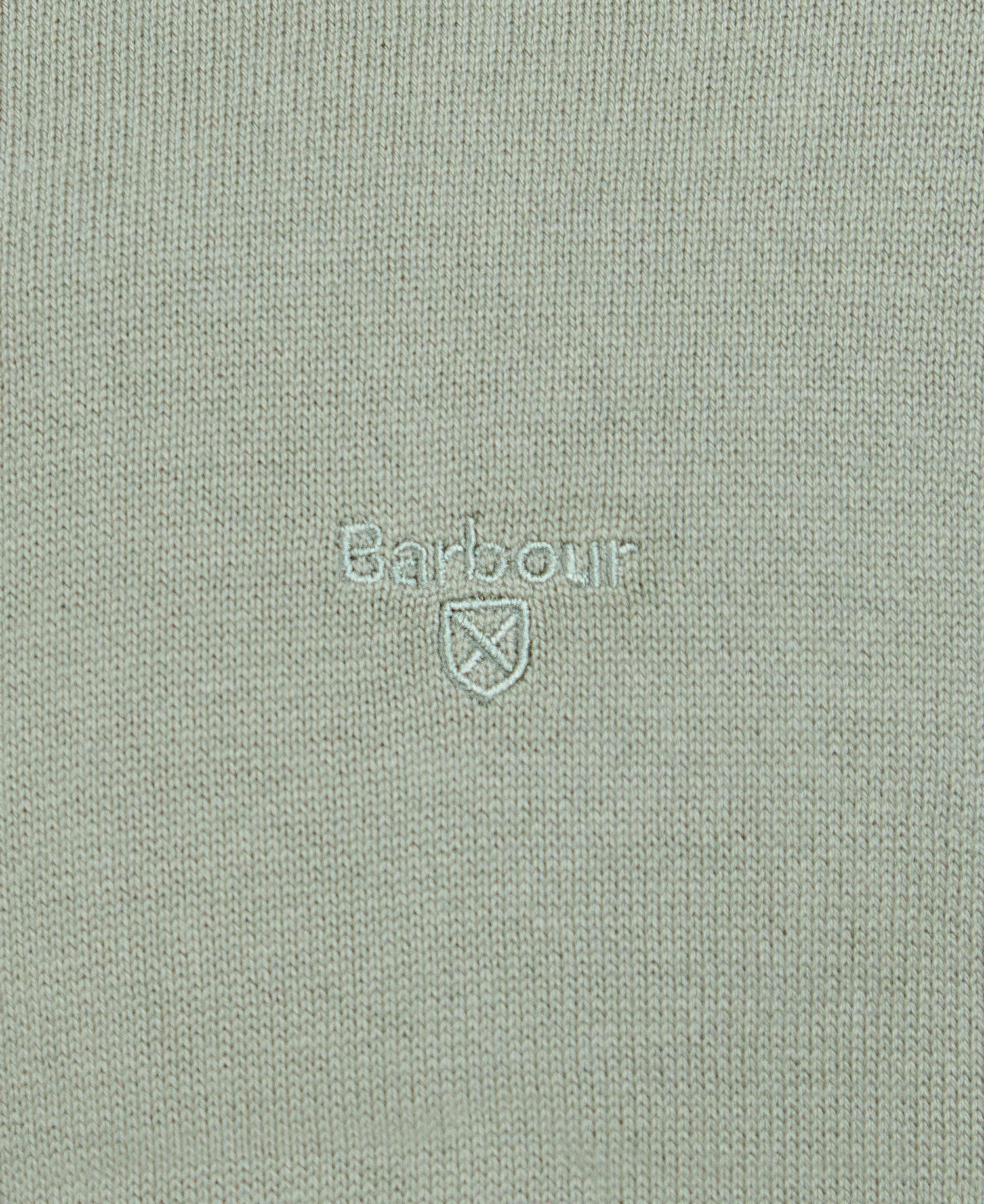 Men's Pima Cotton Crew Neck Sweater - Agave Green