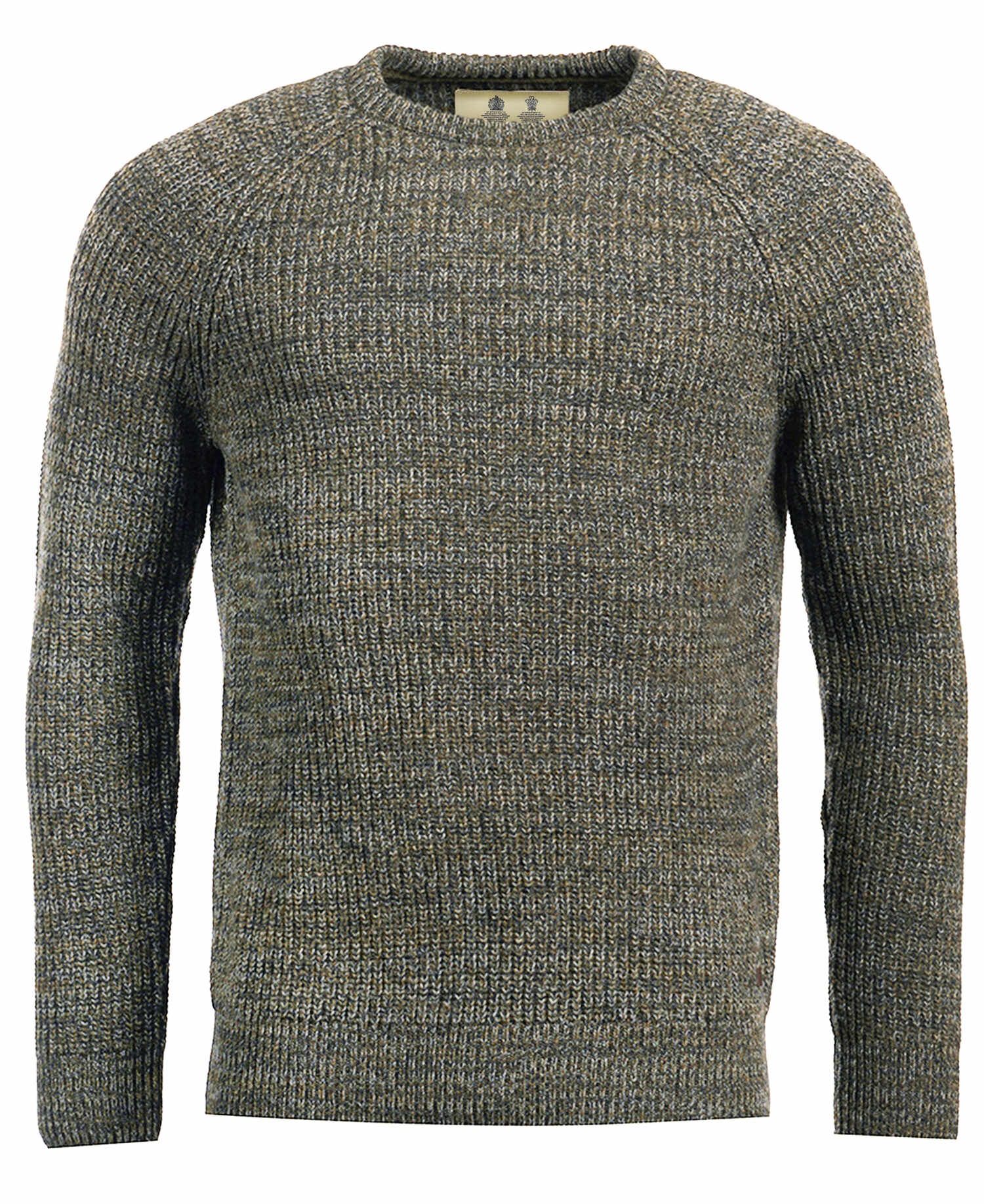 Men's Horseford Crew Neck Sweater - Olive