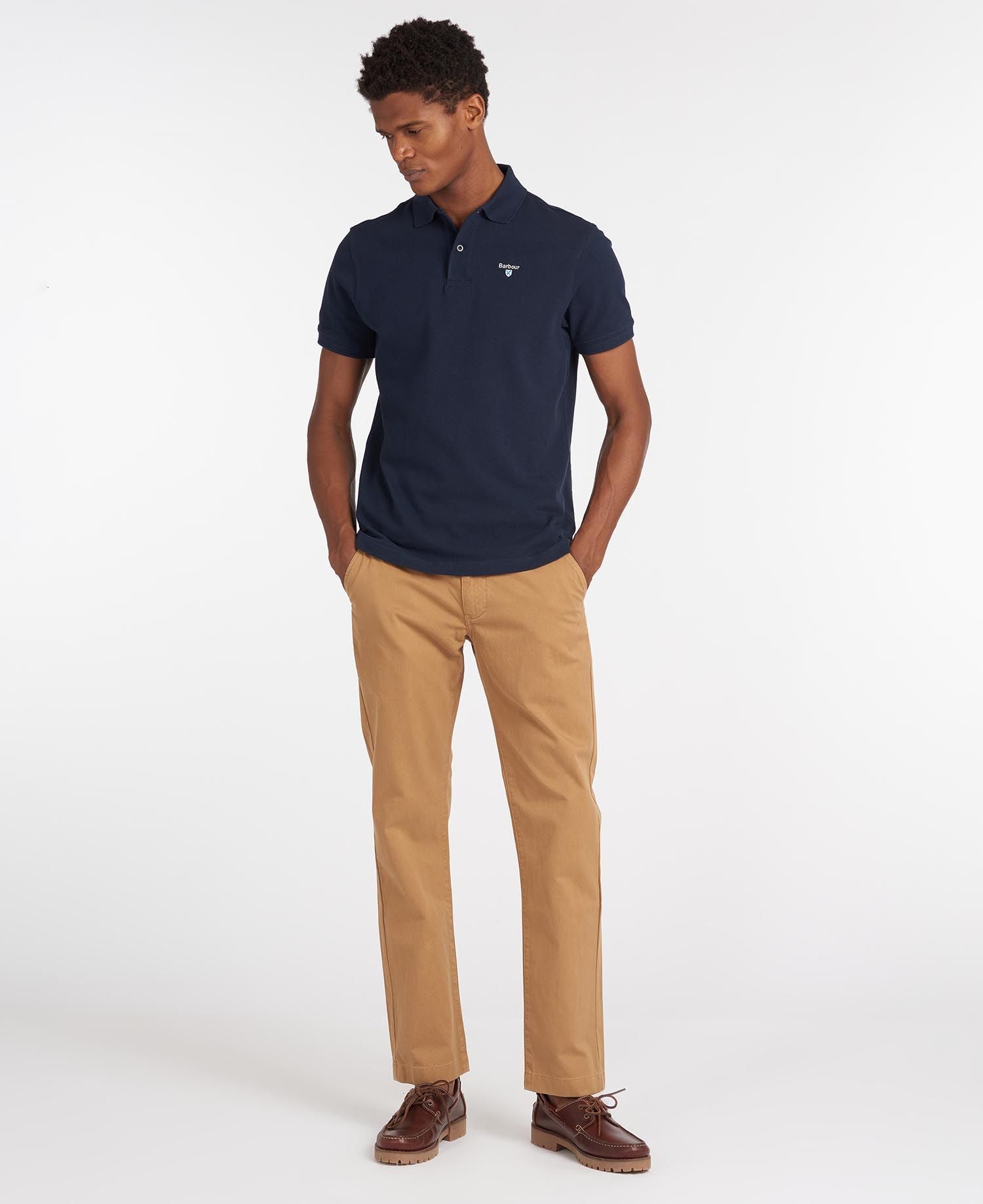 Men's Sports Polo - New Navy