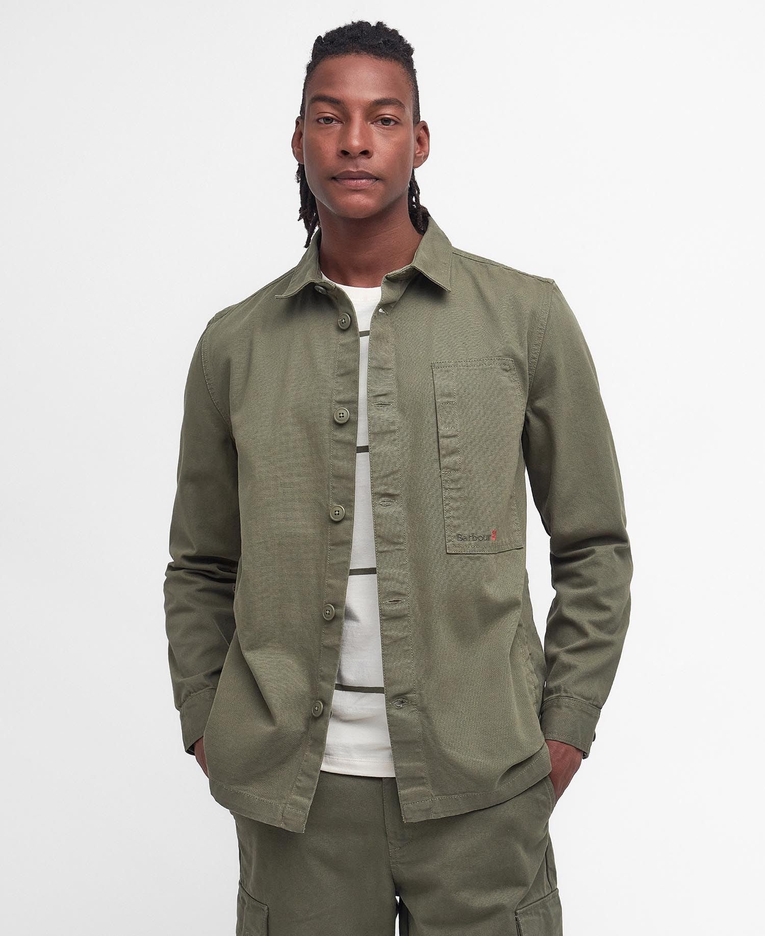 Robhill Overshirt - Dusty Olive