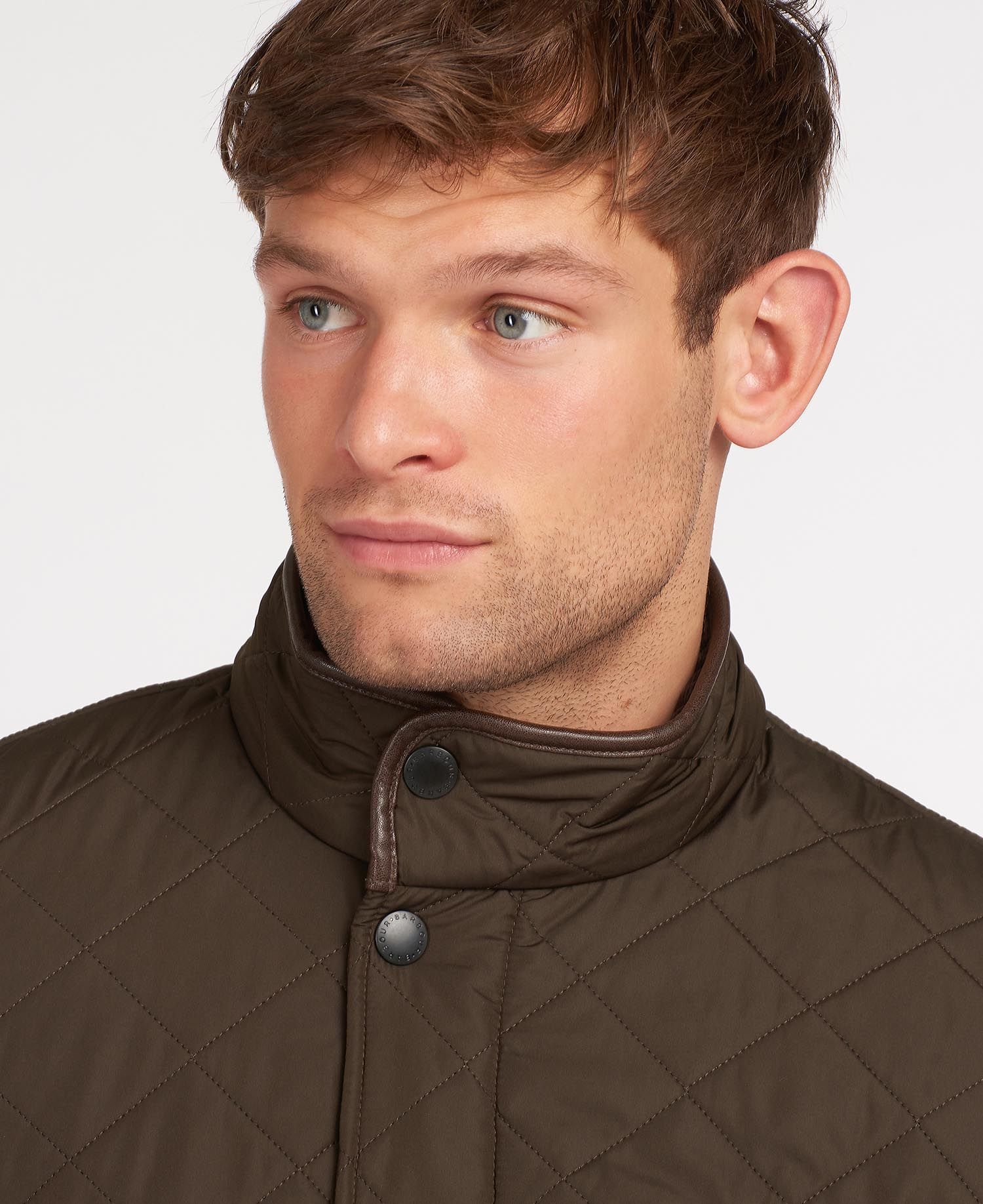 Men's Powell Quilted Jacket - Olive