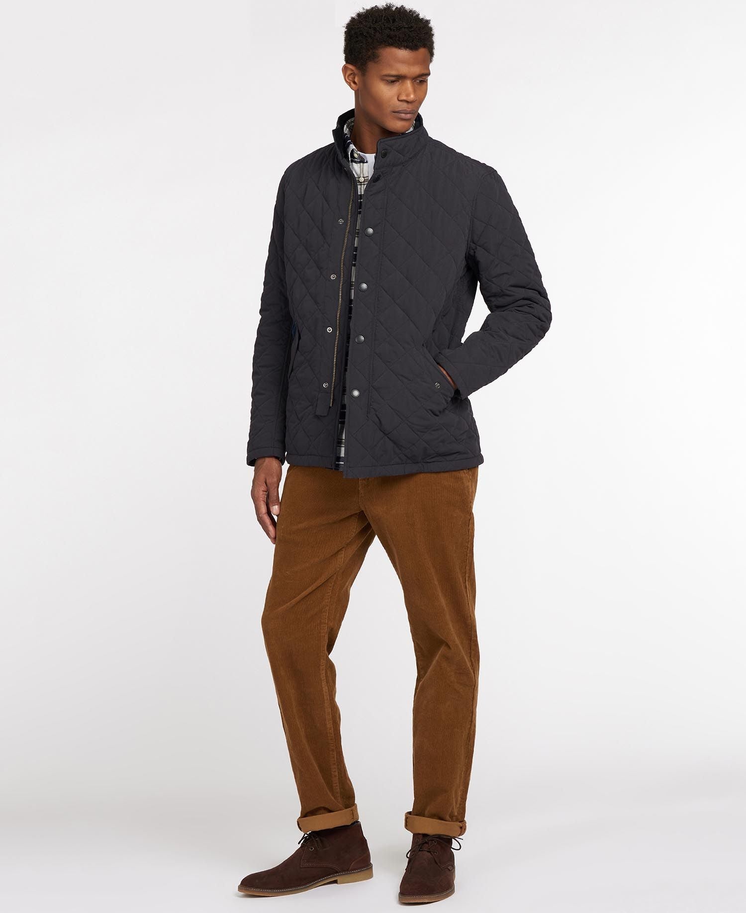 Men's Shoveler Quilted Jacket - Navy