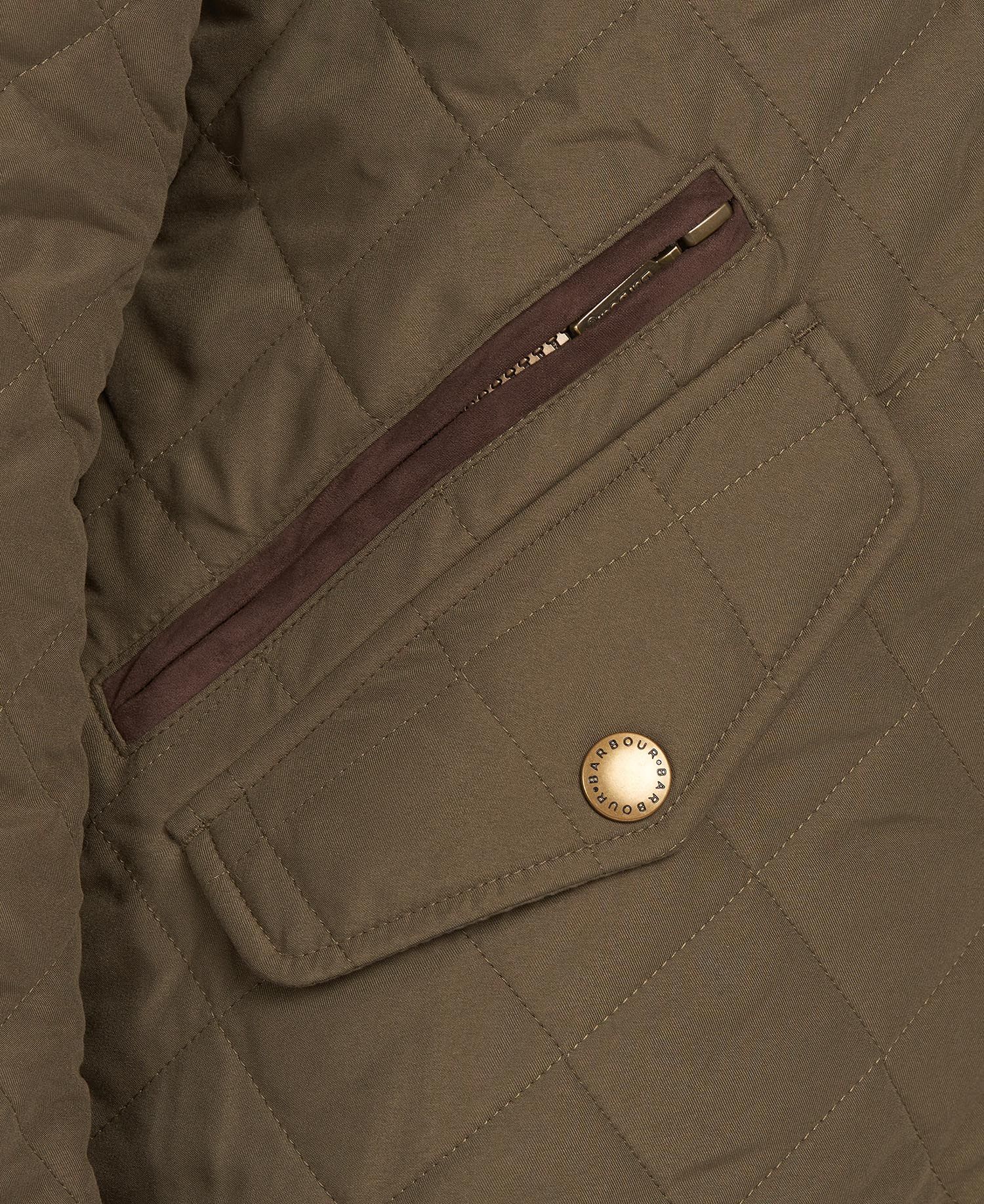 Men's Shoveler Quilted Jacket - Army Green