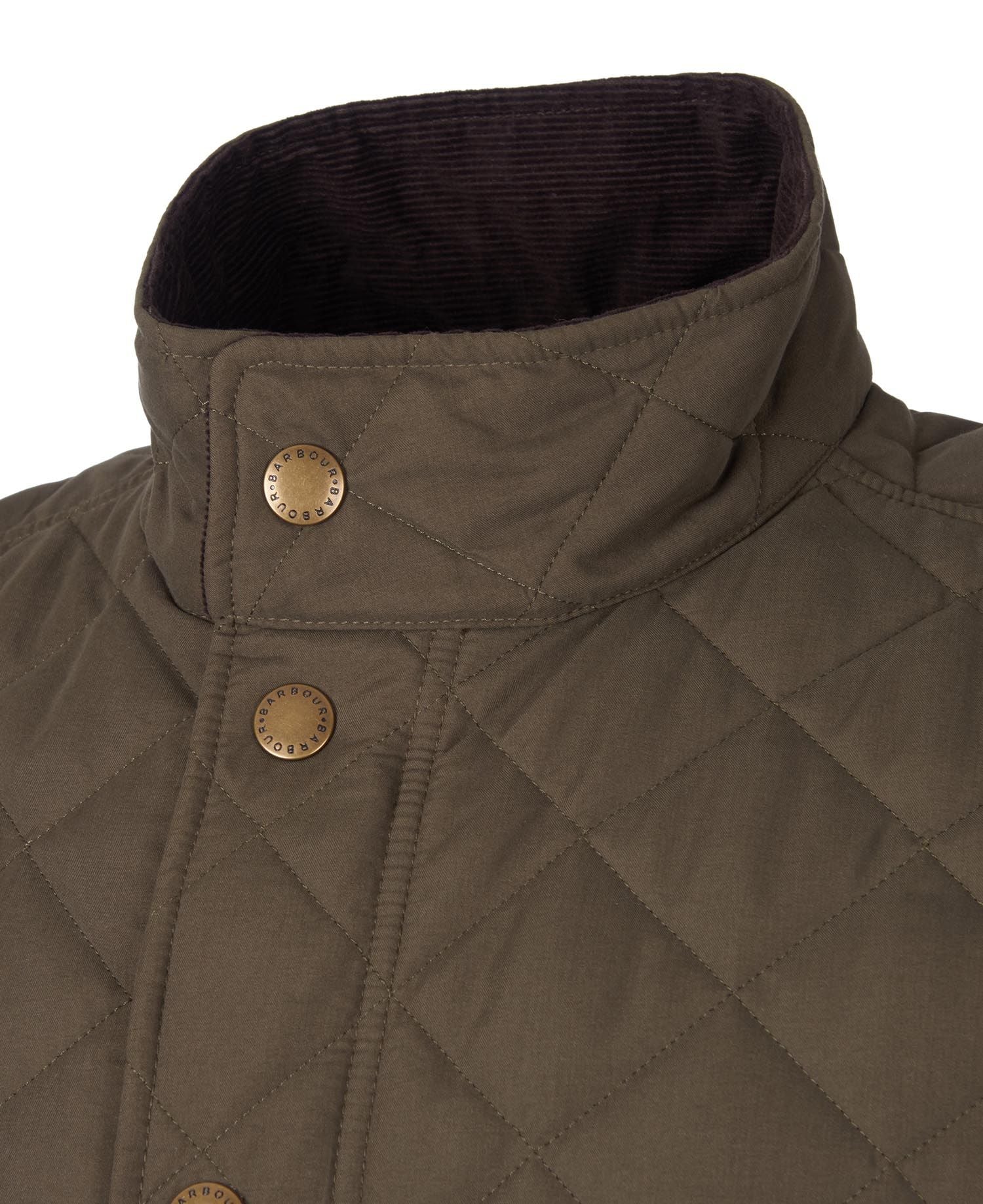 Men's Shoveler Quilted Jacket - Army Green