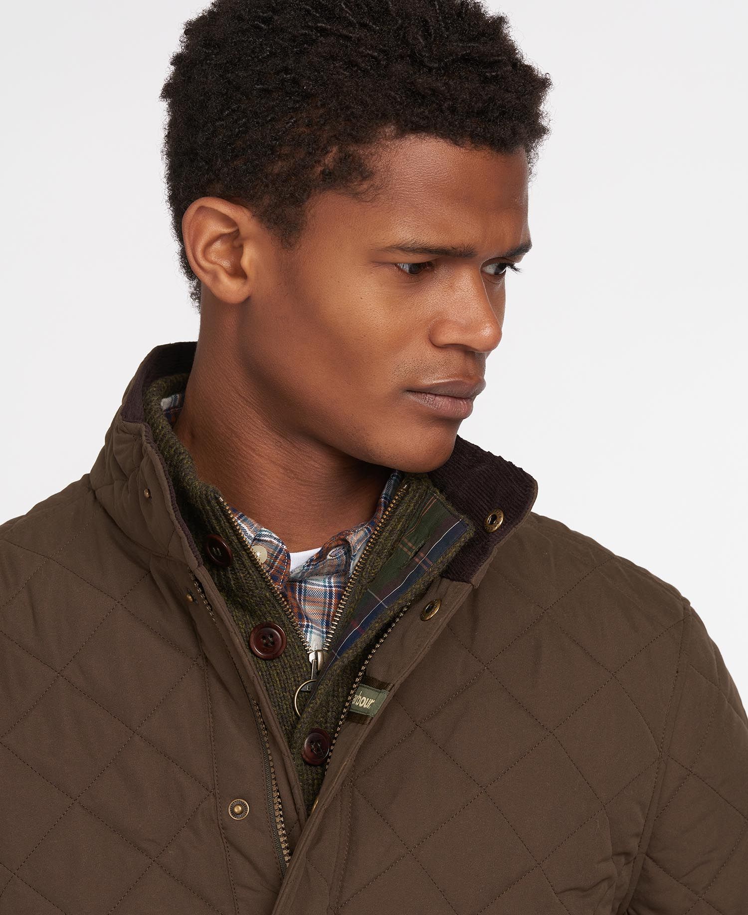Men's Shoveler Quilted Jacket - Dark Olive