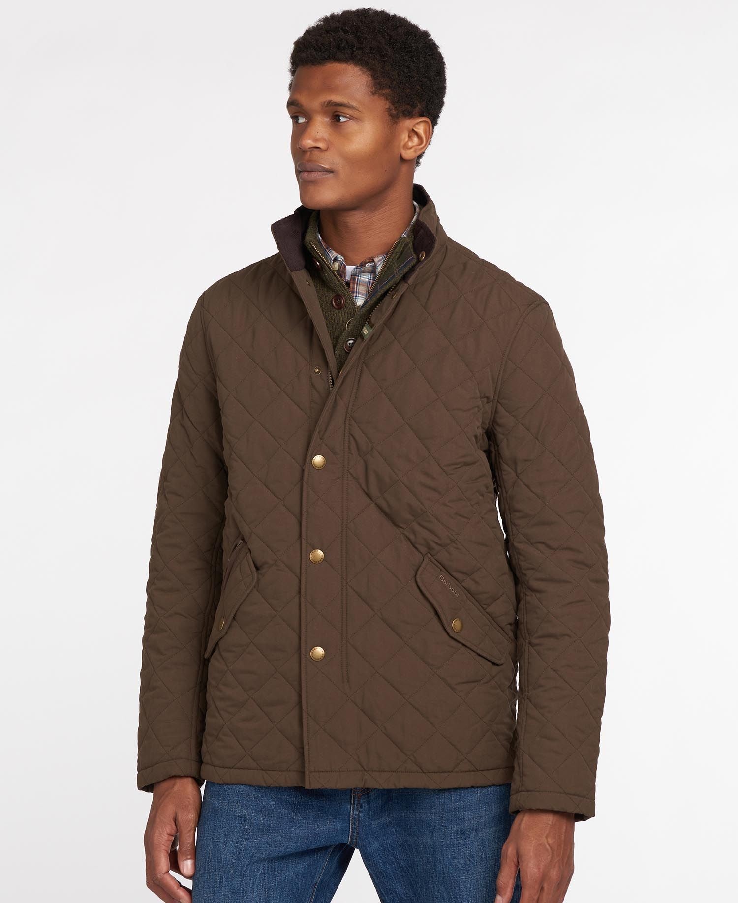Men's Shoveler Quilted Jacket - Dark Olive