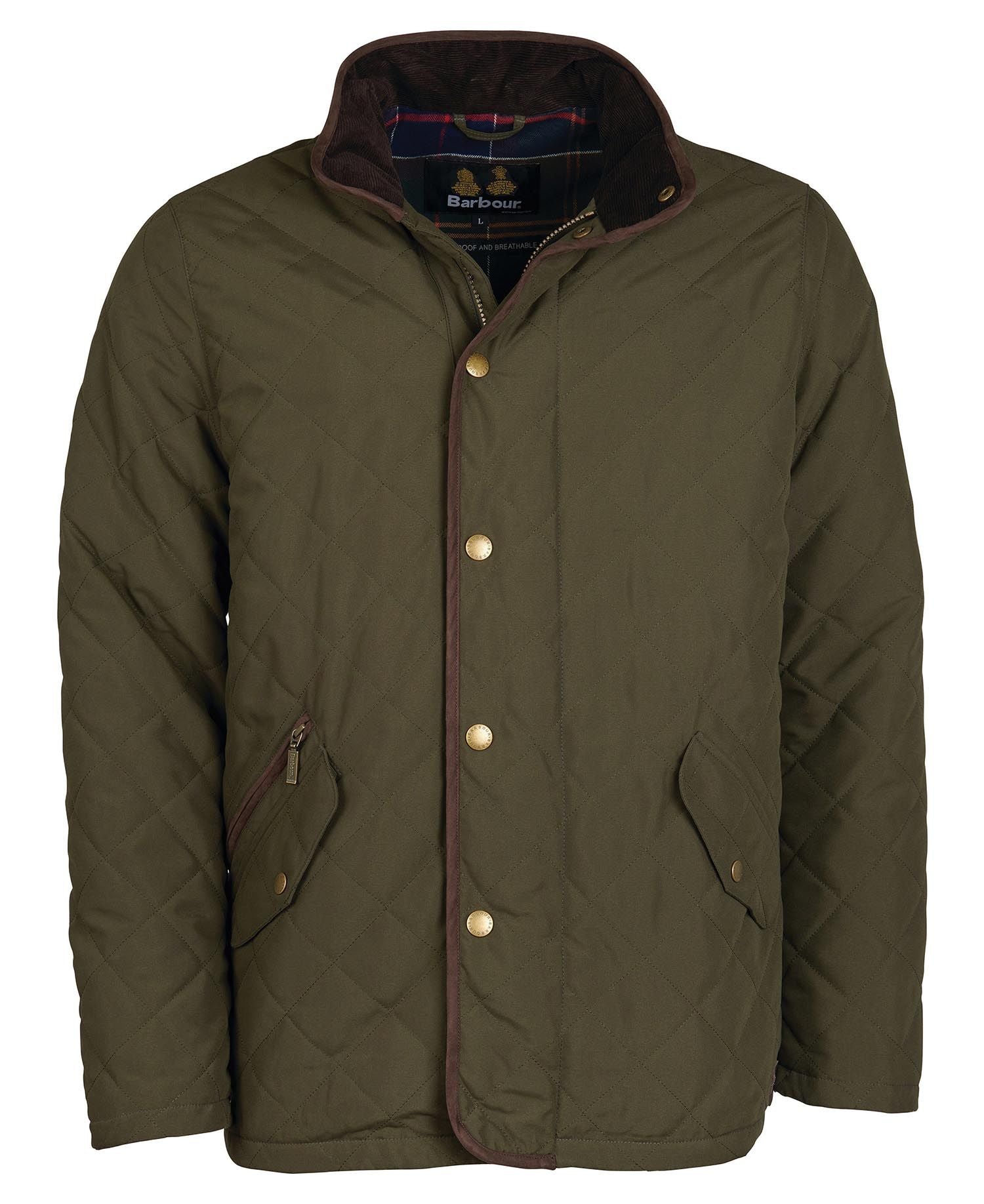 Men's Waterproof Shoveler Quilt - Dark Olive