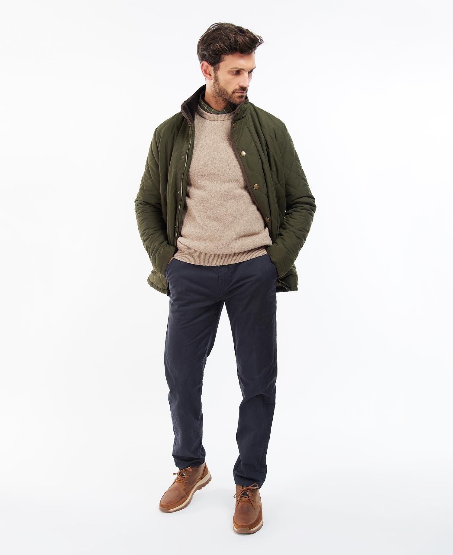 Men's Waterproof Shoveler Quilt - Dark Olive