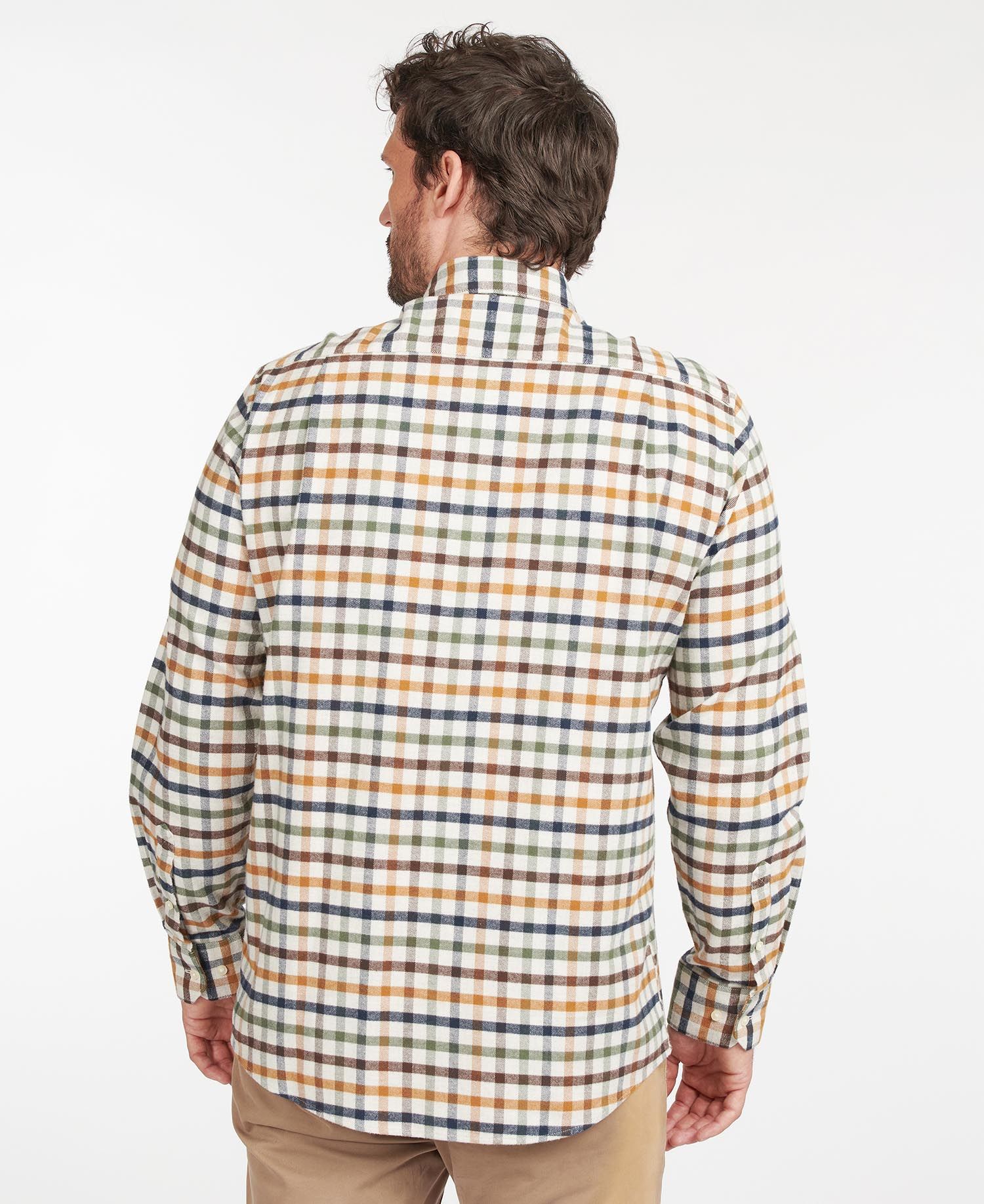 Men's Hadlo Regular Fit Shirt - Ecru Marl