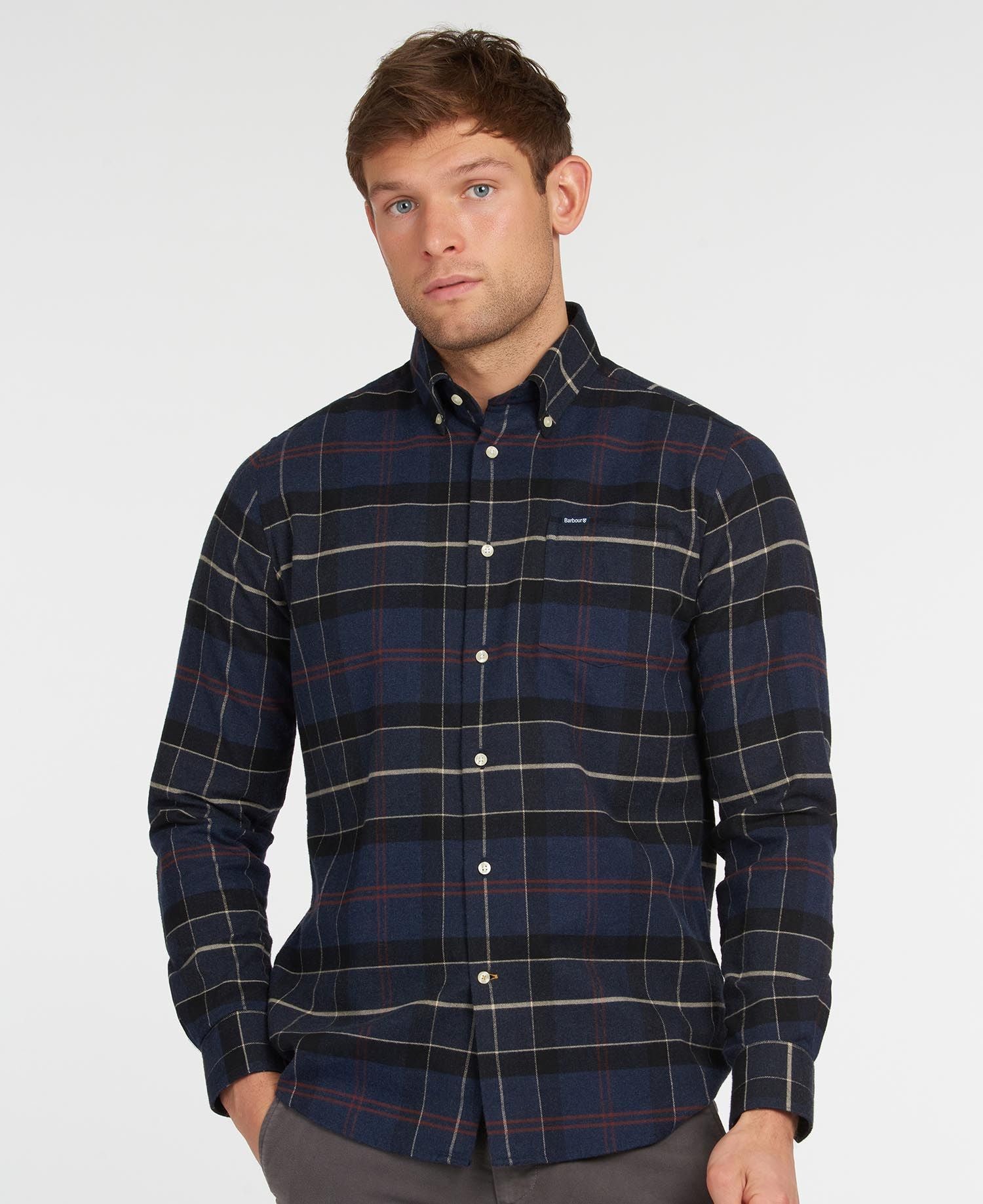 Men's Lutsleigh Shirt - Navy Marl