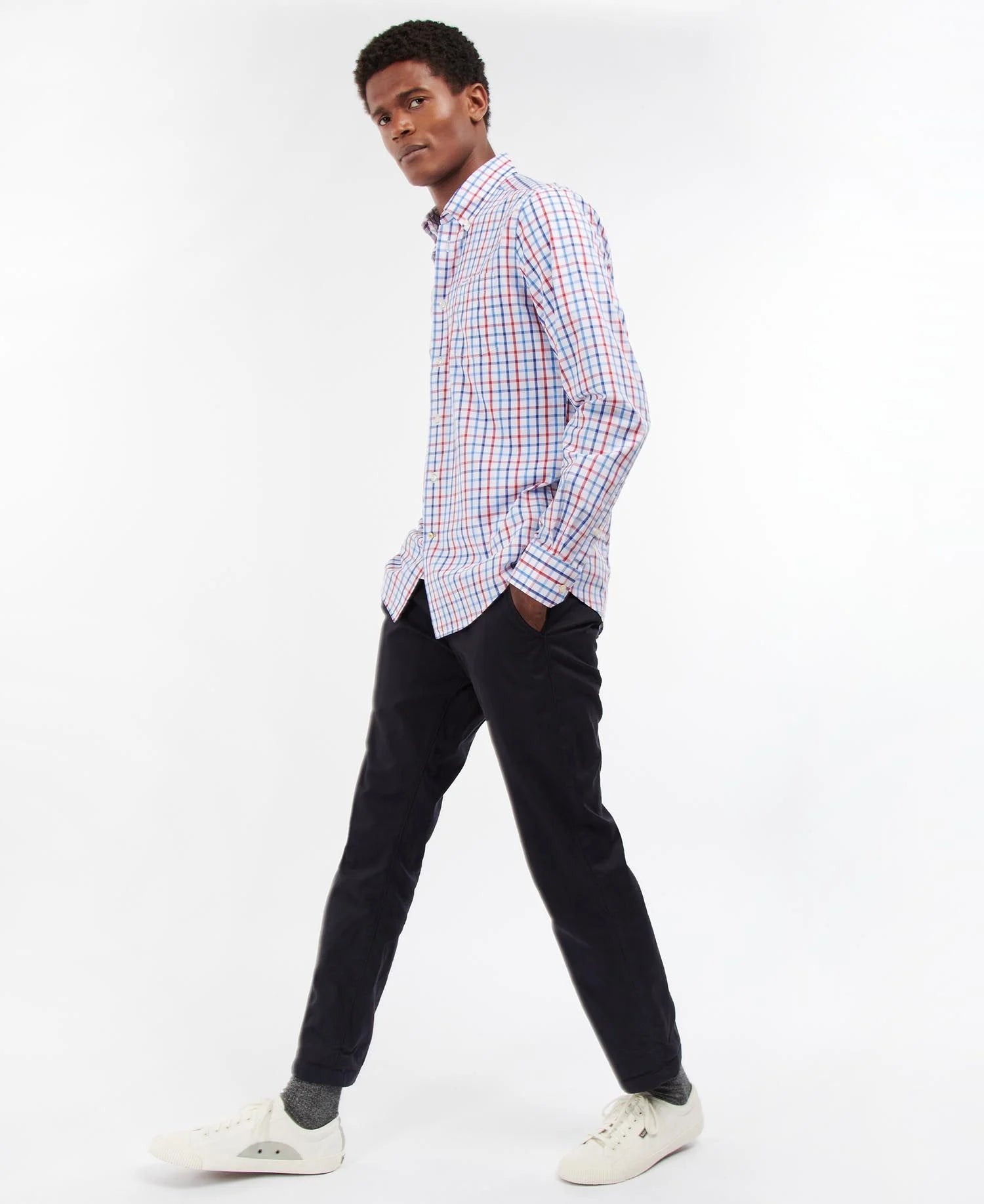 Barbour Eldon Tailored Shirt Red