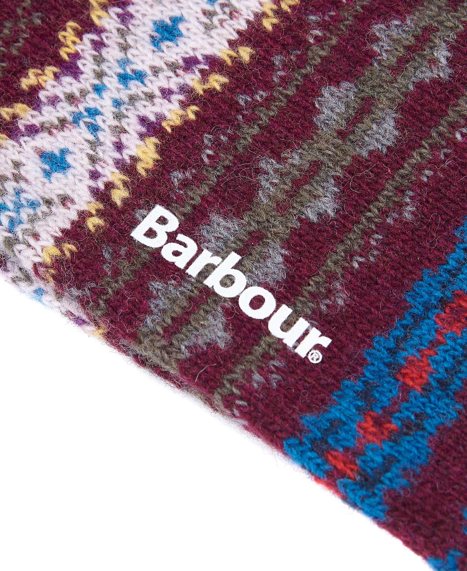 Men's Boyd Socks - Burgundy