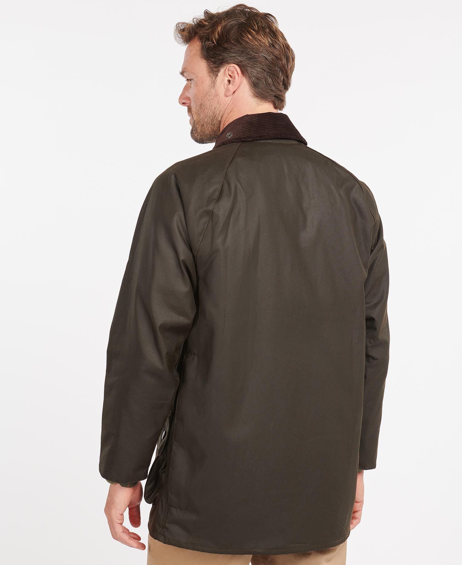 Classic Beaufort Waxed Jacket - Olive