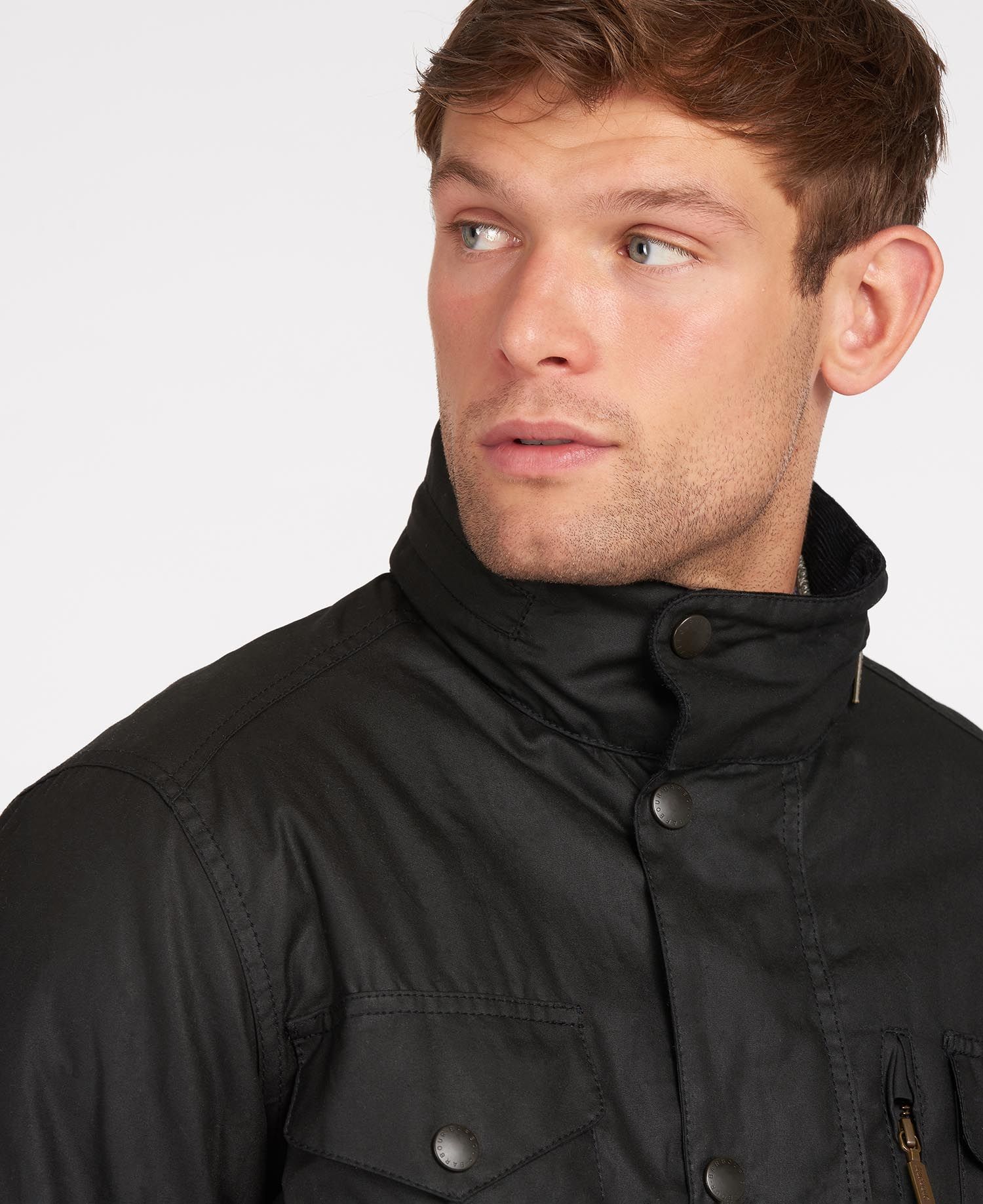 Men's Sapper Wax Jacket - Black