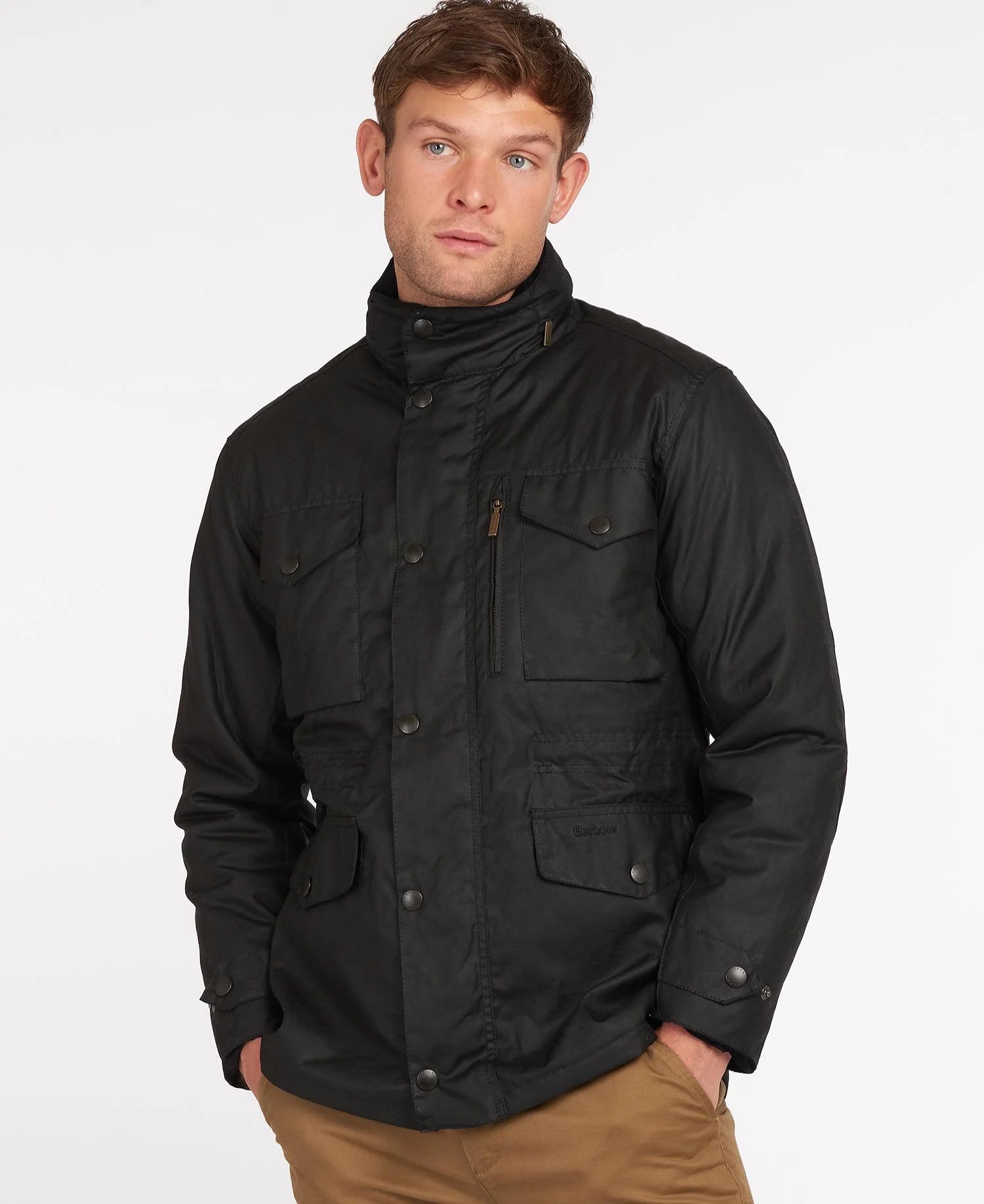 Men's Sapper Wax Jacket - Black