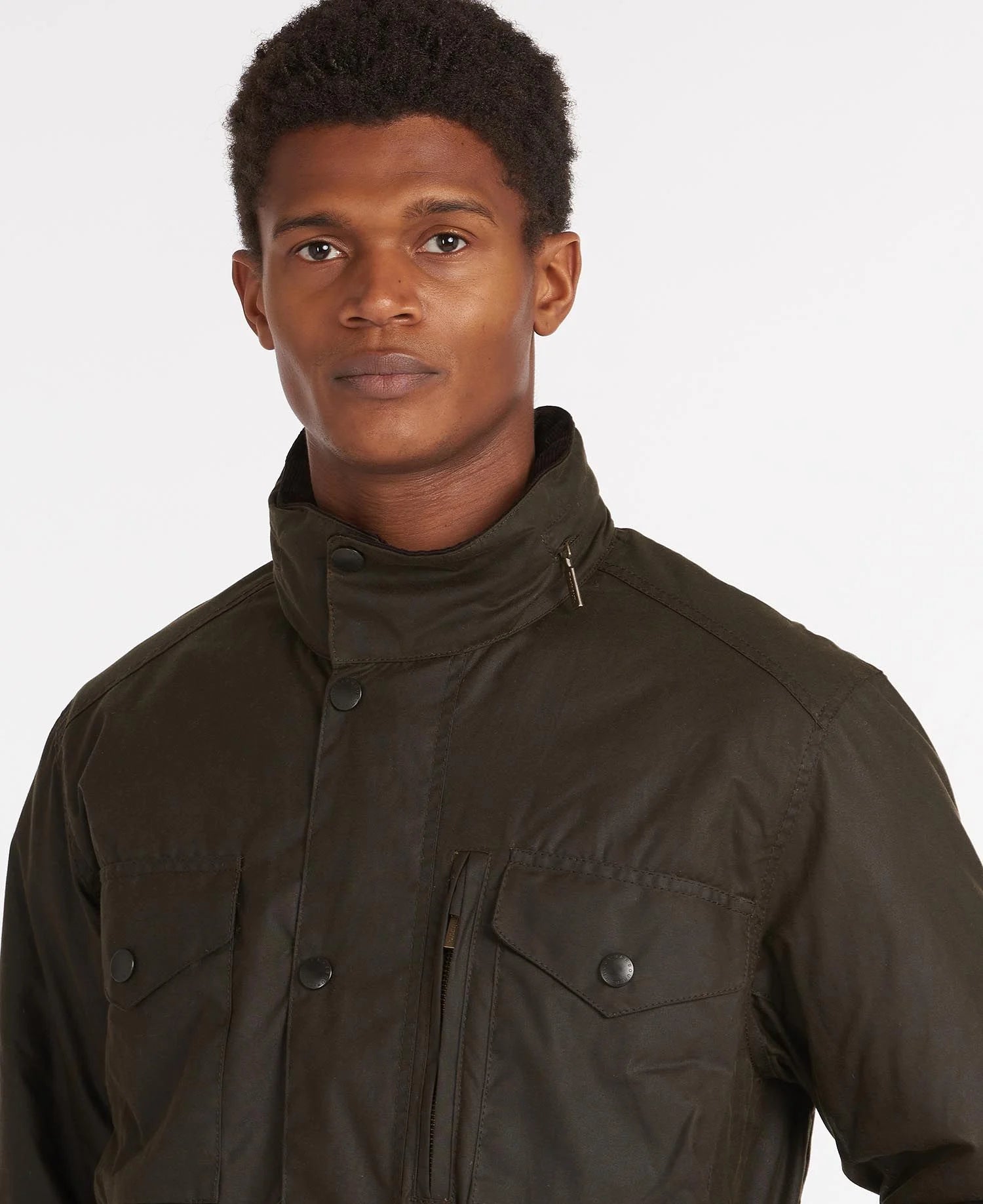 Men's Sapper Wax Jacket - Olive